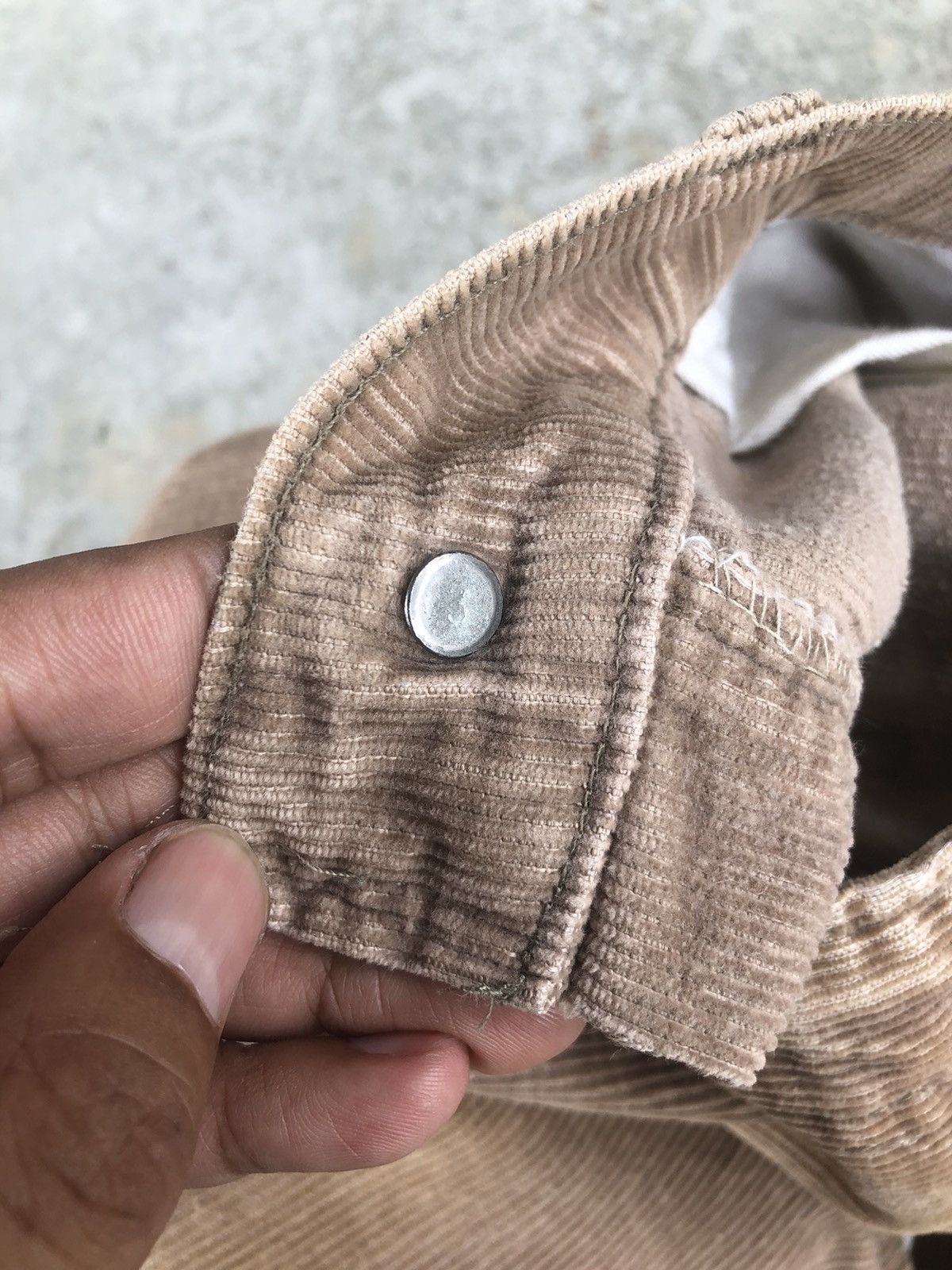 If Six Was Nine vintage 70s Levi’s Corduroy 646 Choco Size US 30 / EU 46 - 9 Thumbnail