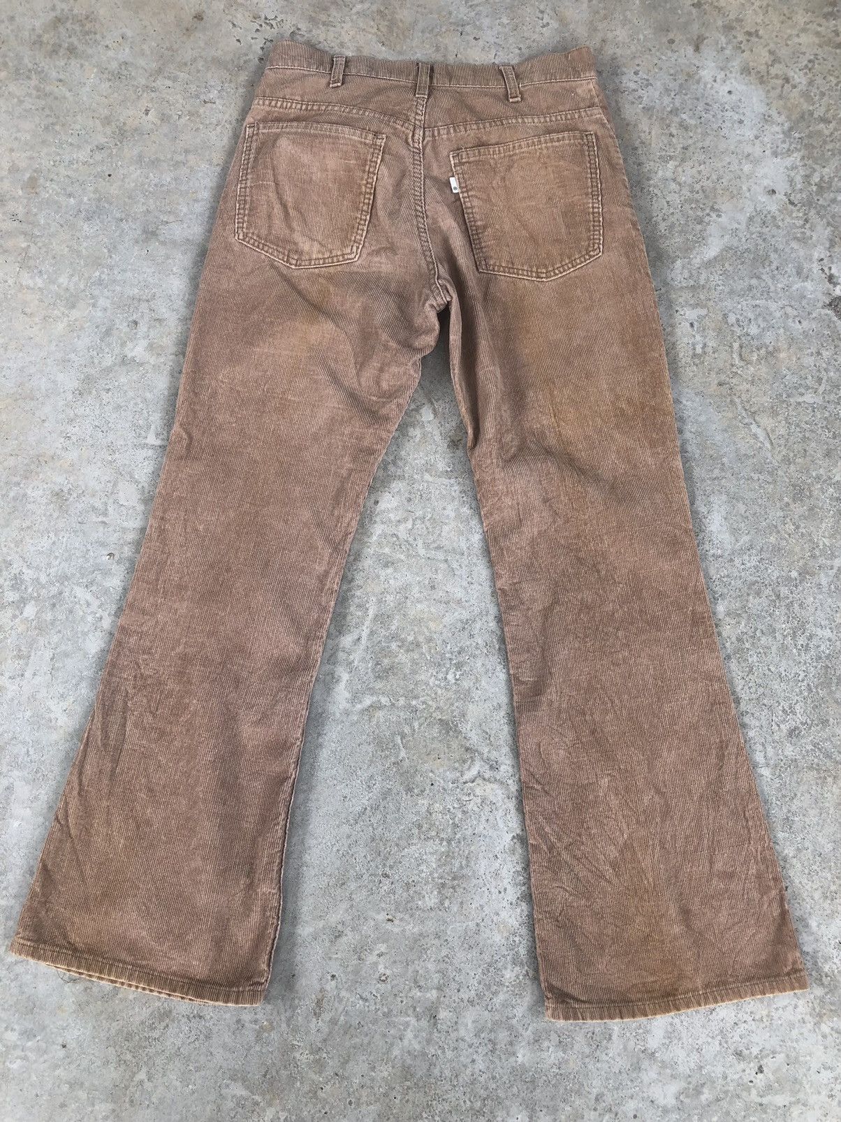 If Six Was Nine vintage 70s Levi’s Corduroy 646 Choco Size US 30 / EU 46 - 2 Thumbnail