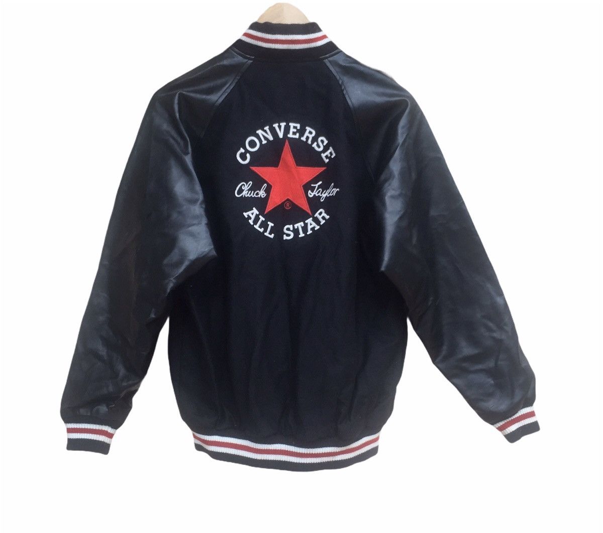 Online Vintage Converse All star chuck taylor Varsity coach jacket Large size