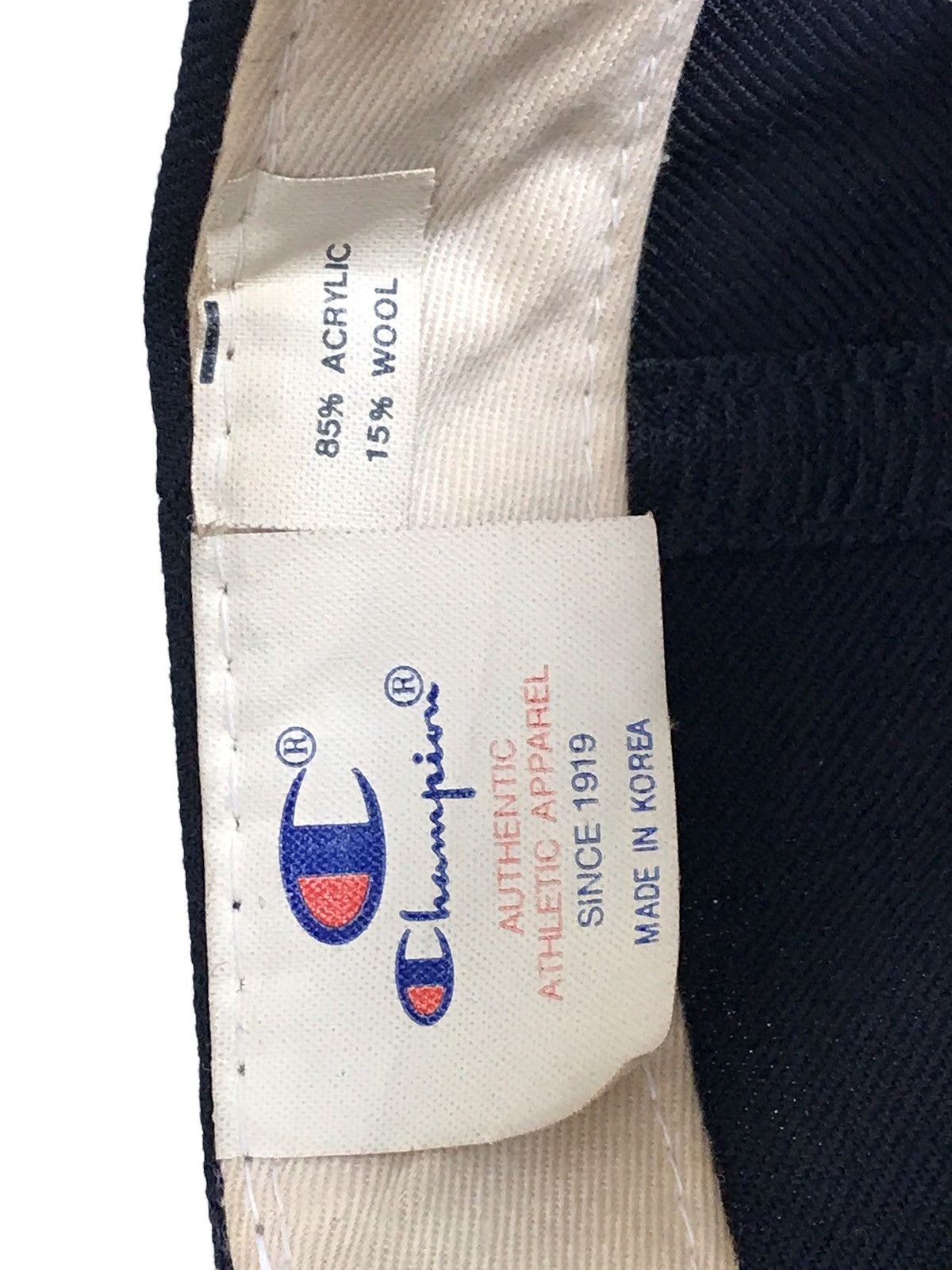 Champion Vintage Champion Embroidered Logo Yupoong Snapback Cap Size ONE SIZE - 5 Thumbnail