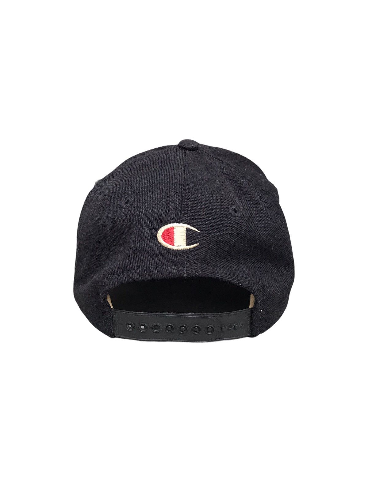 Champion Vintage Champion Embroidered Logo Yupoong Snapback Cap Size ONE SIZE - 3 Thumbnail