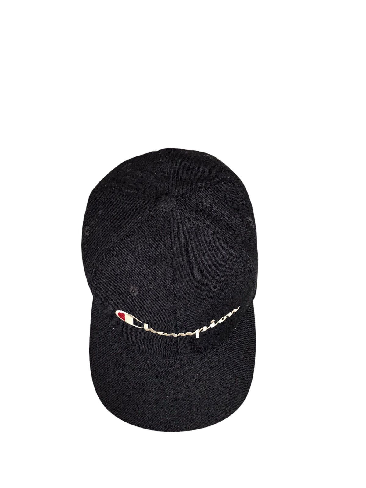 Champion Vintage Champion Embroidered Logo Yupoong Snapback Cap Size ONE SIZE - 2 Thumbnail