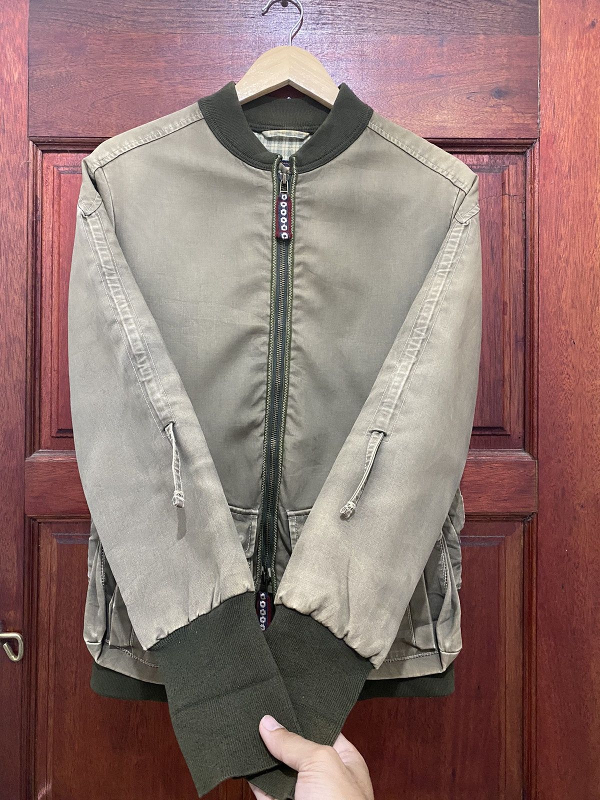 Marithe + Francois Girbaud × Vintage Marithe Francois Girbaud Parachute Bomber Jacket Size US M / EU 48-50 / 2 - 5 Thumbnail