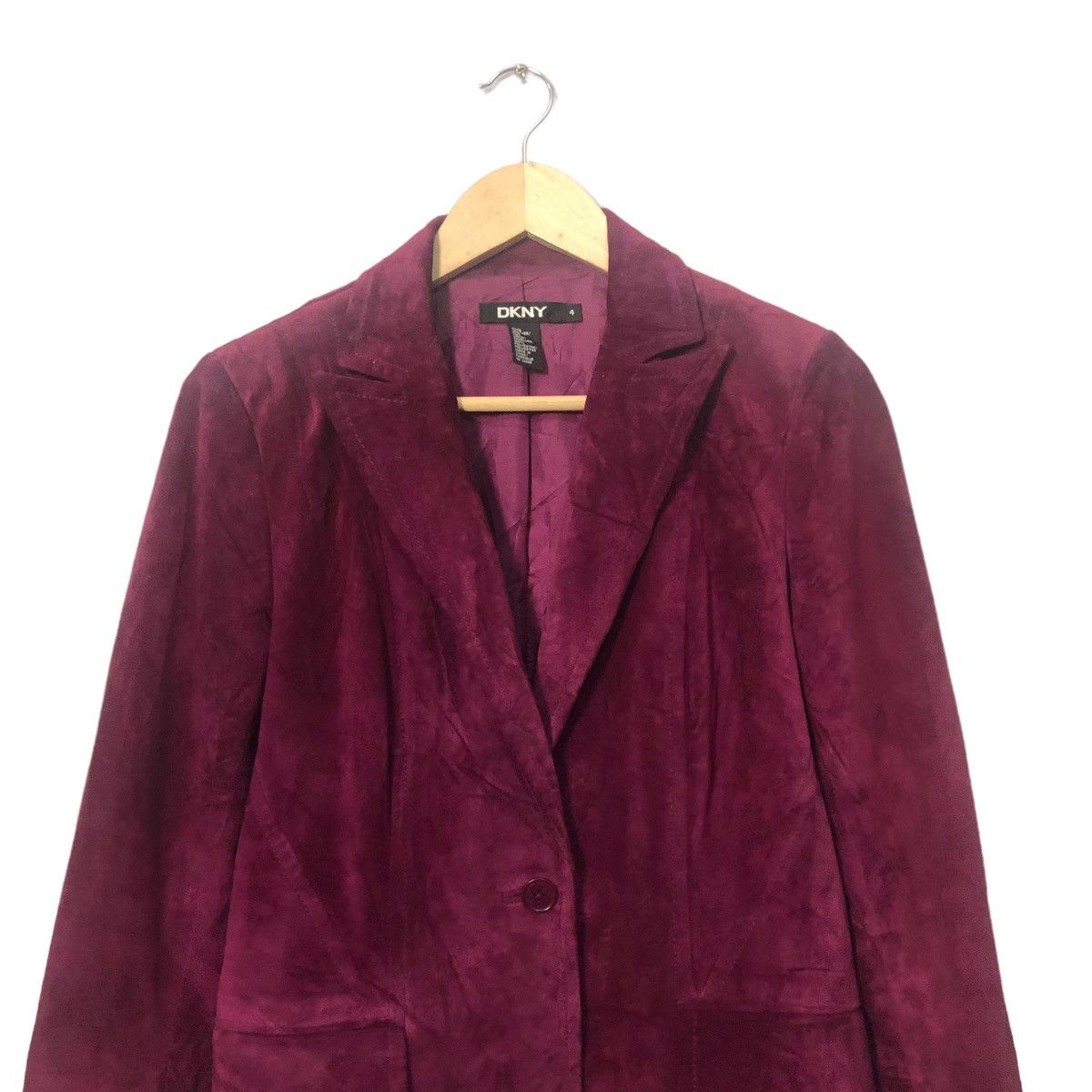 DKNY Vintage DKNY Blazer Coat Jacket Size XS / US 0-2 / IT 36-38 - 4 Thumbnail