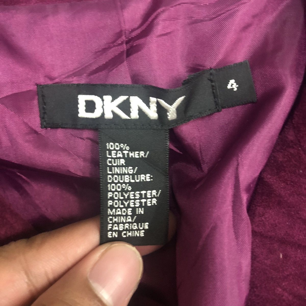 DKNY Vintage DKNY Blazer Coat Jacket Size XS / US 0-2 / IT 36-38 - 9 Thumbnail