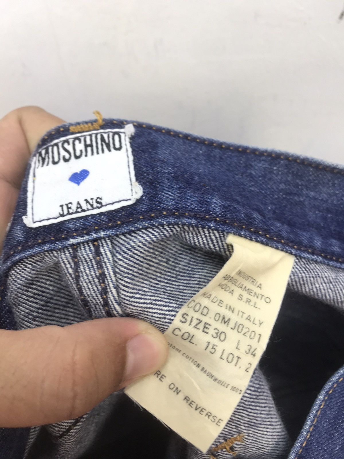 Moschino Vintage Moschino Italy Denim Pant Size US 28 / EU 44 - 5 Thumbnail