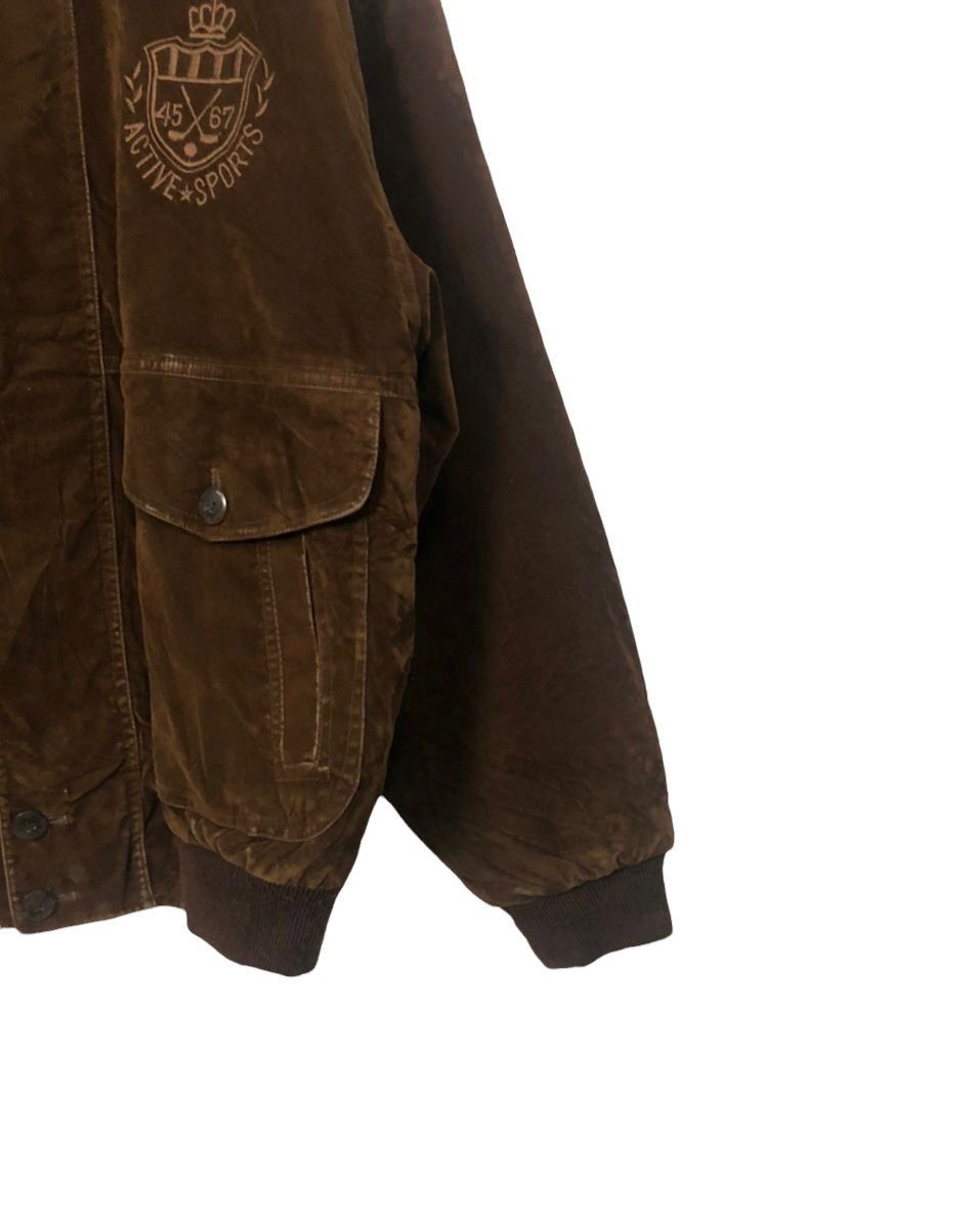 Japanese Brand Vtg Mad Station Embroidery Big Logo Zipper Up Bomber Jacket Size US XL / EU 56 / 4 - 3 Thumbnail