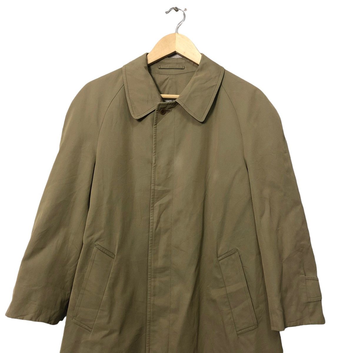 Aquascutum Vintage Aquascutum Trench Coat Jacket Made in England Size US L / EU 52-54 / 3 - 5 Thumbnail