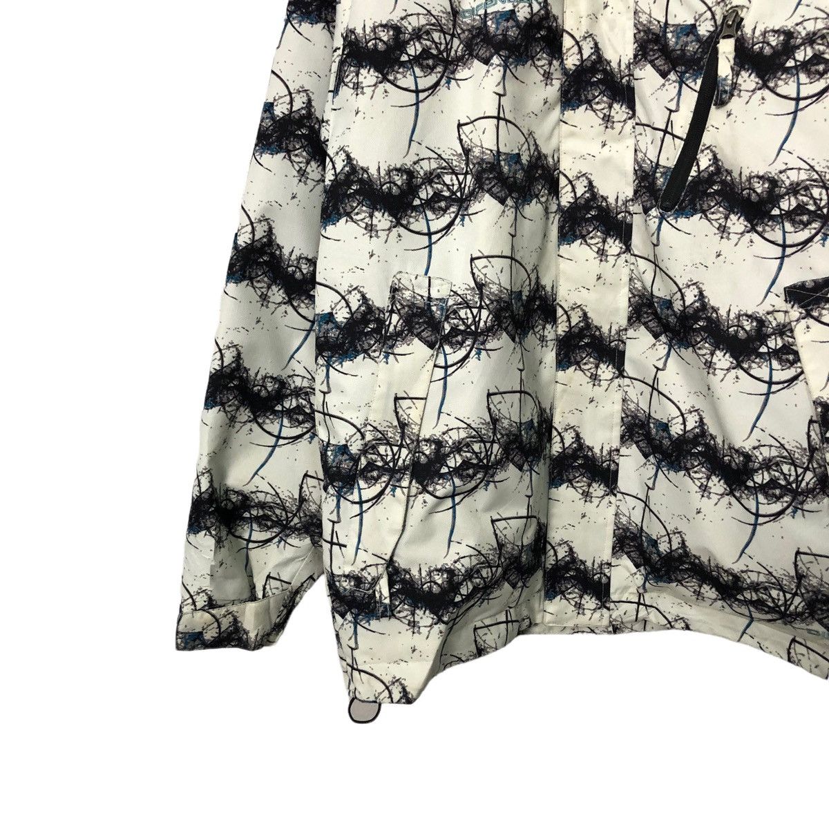 Japanese Brand Vintage Difender Fullprint Zipper Ups Hoodie Jacket Size US XL / EU 56 / 4 - 3 Thumbnail