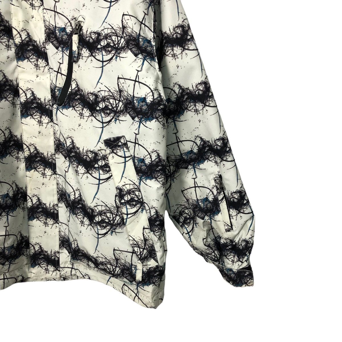 Japanese Brand Vintage Difender Fullprint Zipper Ups Hoodie Jacket Size US XL / EU 56 / 4 - 2 Thumbnail