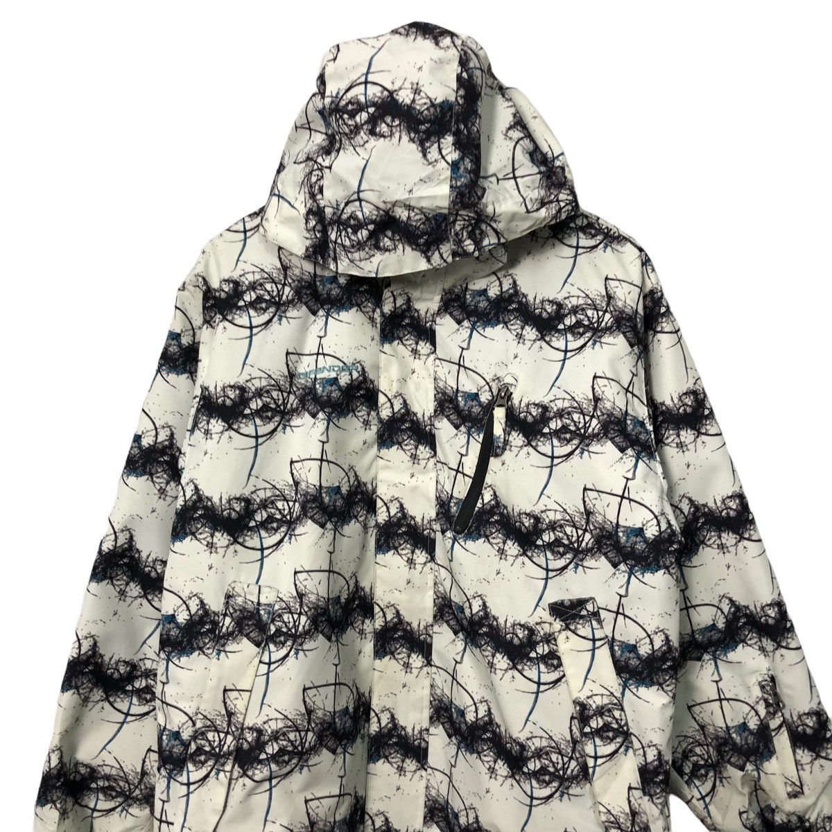 Japanese Brand Vintage Difender Fullprint Zipper Ups Hoodie Jacket Size US XL / EU 56 / 4 - 4 Thumbnail