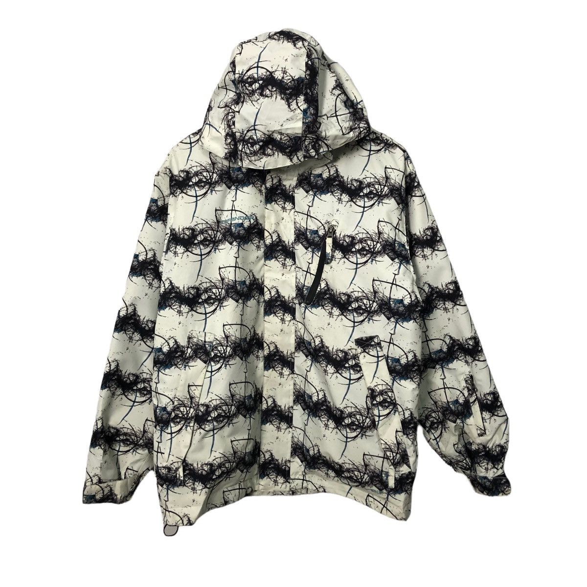 Japanese Brand Vintage Difender Fullprint Zipper Ups Hoodie Jacket Size US XL / EU 56 / 4 - 1 Thumbnail