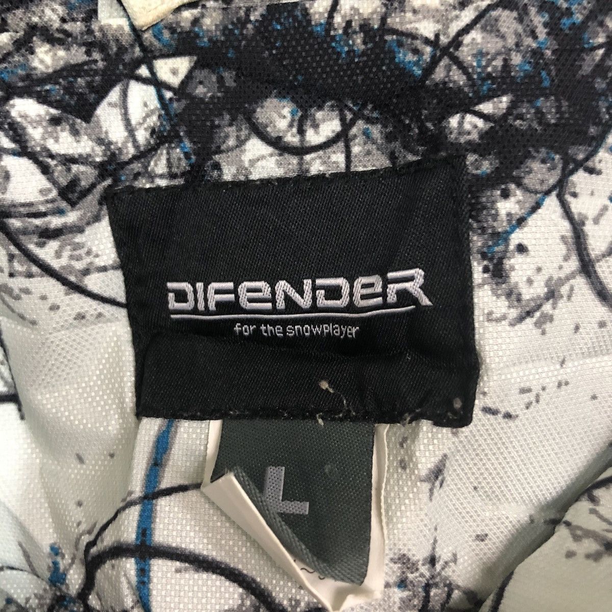 Japanese Brand Vintage Difender Fullprint Zipper Ups Hoodie Jacket Size US XL / EU 56 / 4 - 13 Thumbnail