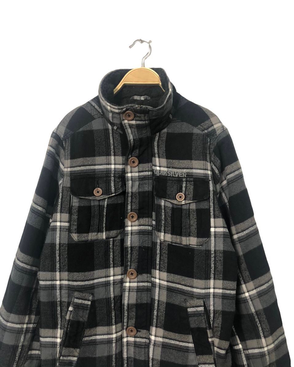 Quicksilver Vintage Quiksilver Zipper Ups Plaid Jacket Size US L / EU 52-54 / 3 - 4 Thumbnail