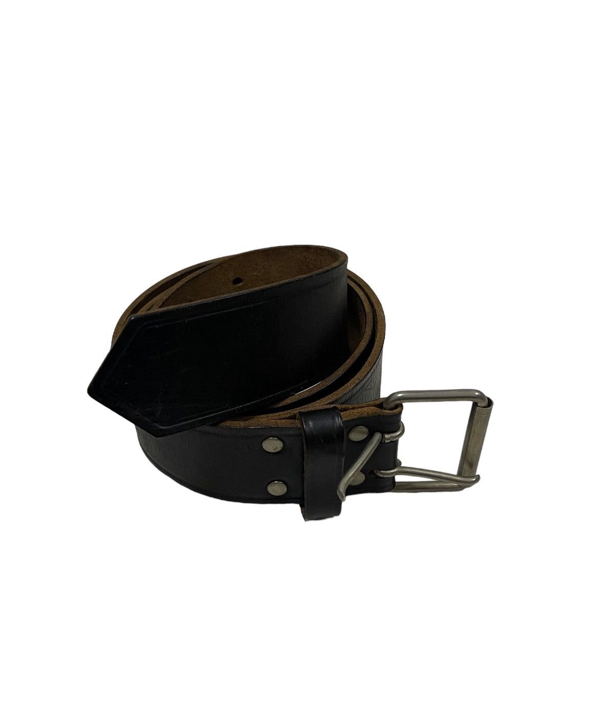 Comme des Garcons × Comme des Garcons Homme × Comme des Garcons Homme Plus Comme des Garcons Homme Plus Leather Belt Distressed W36 Size ONE SIZE - 1 Thumbnail
