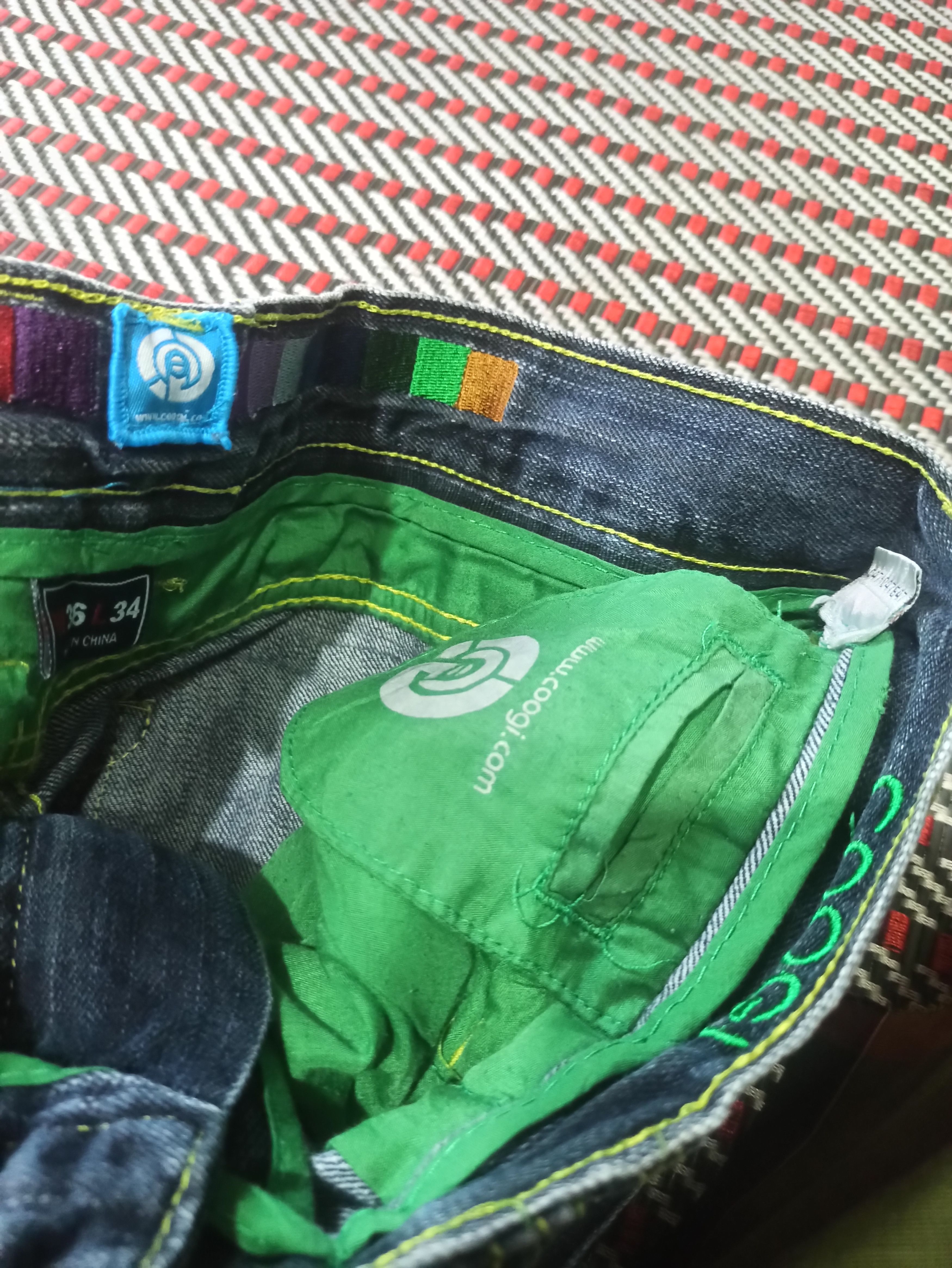 Coogi Vintage Coogi Embroidered Baggy Y2K Jeans Size US 38 / EU 54 - 12 Thumbnail