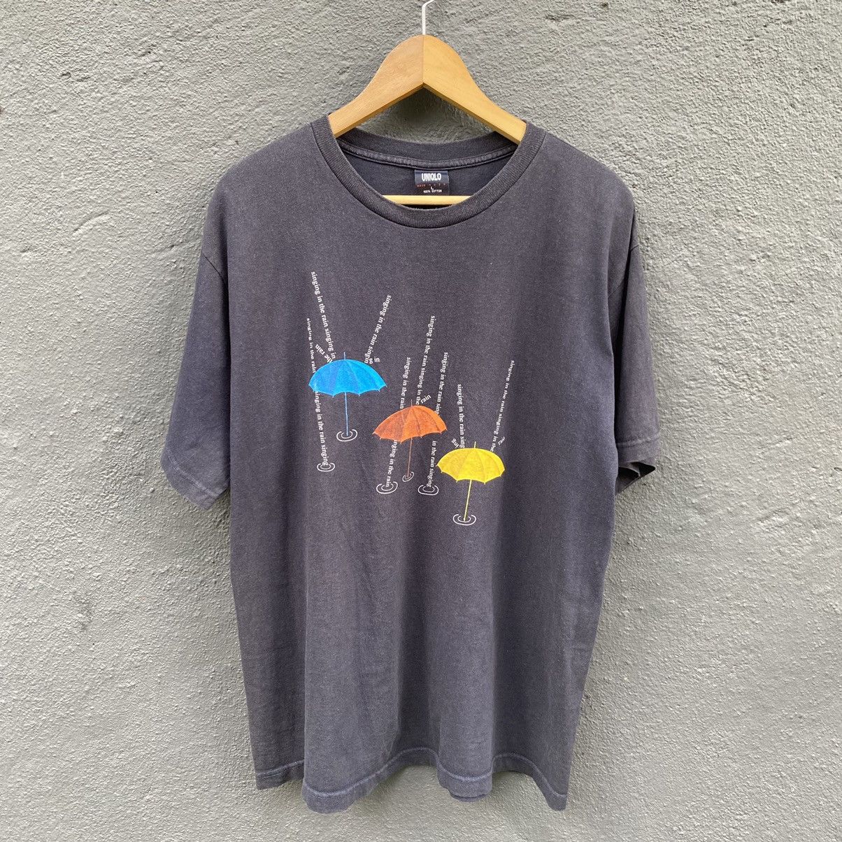 Uniqlo Thrashed Faded Vintage Y2K Uniqlo USA ERD GRUNGE GRAIL TEE Size US L / EU 52-54 / 3 - 1 Thumbnail