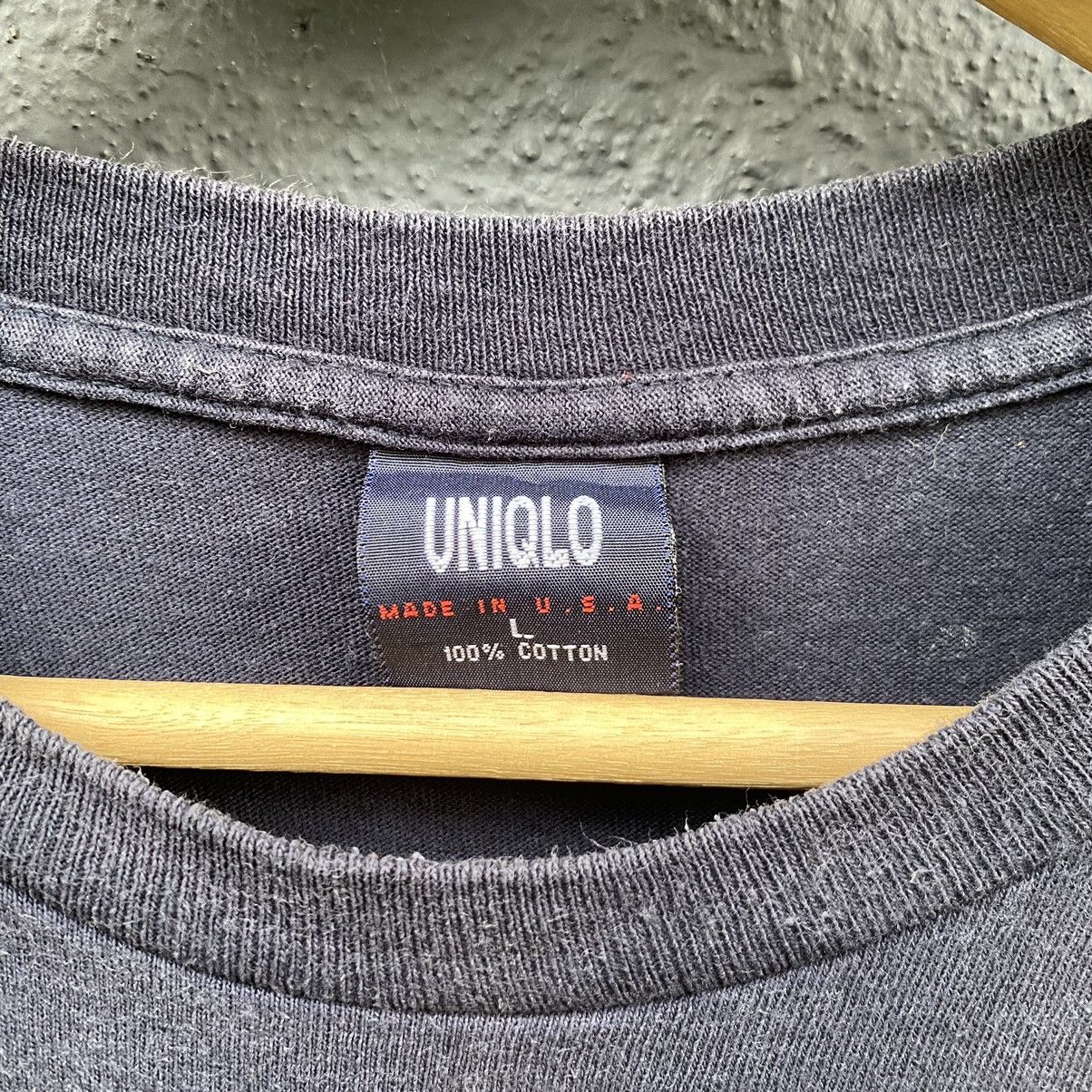 Uniqlo Thrashed Faded Vintage Y2K Uniqlo USA ERD GRUNGE GRAIL TEE Size US L / EU 52-54 / 3 - 4 Thumbnail