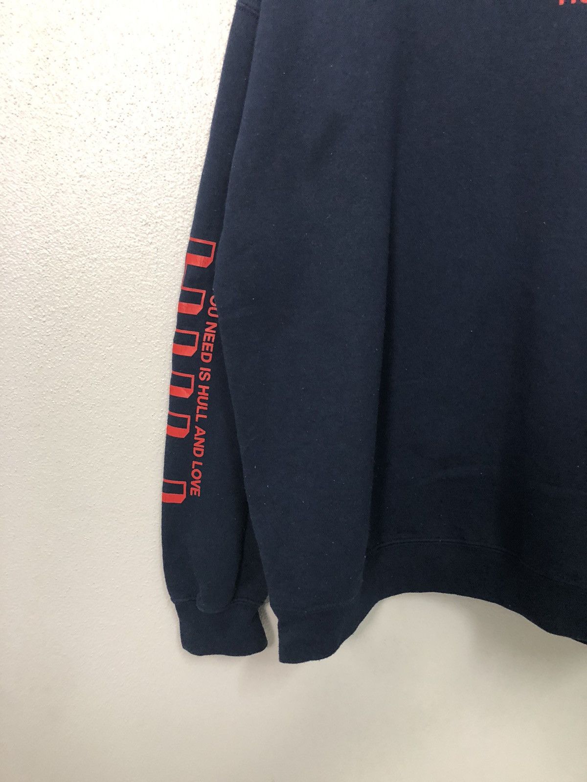 Japanese Brand × Vintage Vintage Hull Gildan Activewear Sweatshirt Size US XL / EU 56 / 4 - 3 Thumbnail