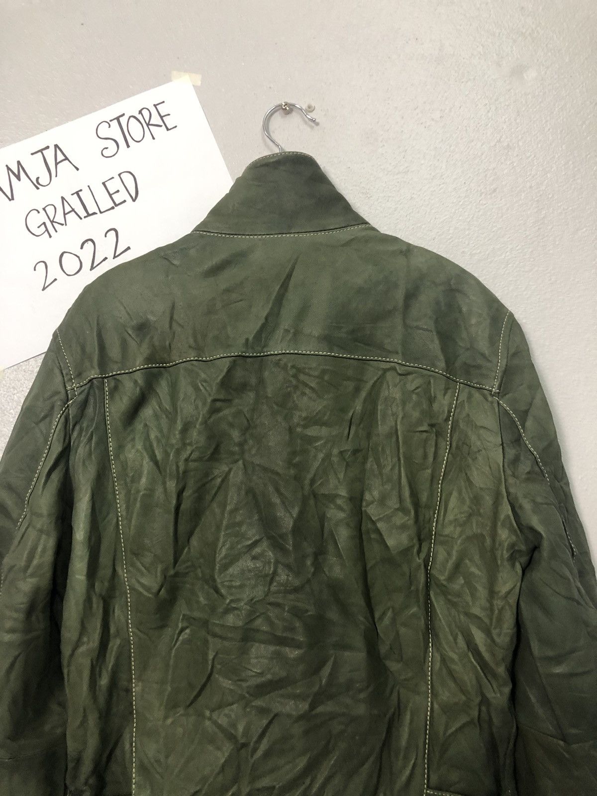 Vintage Vintage Harris Paris Zipper Ups Leather Jacket Size US M / EU 48-50 / 2 - 11 Thumbnail