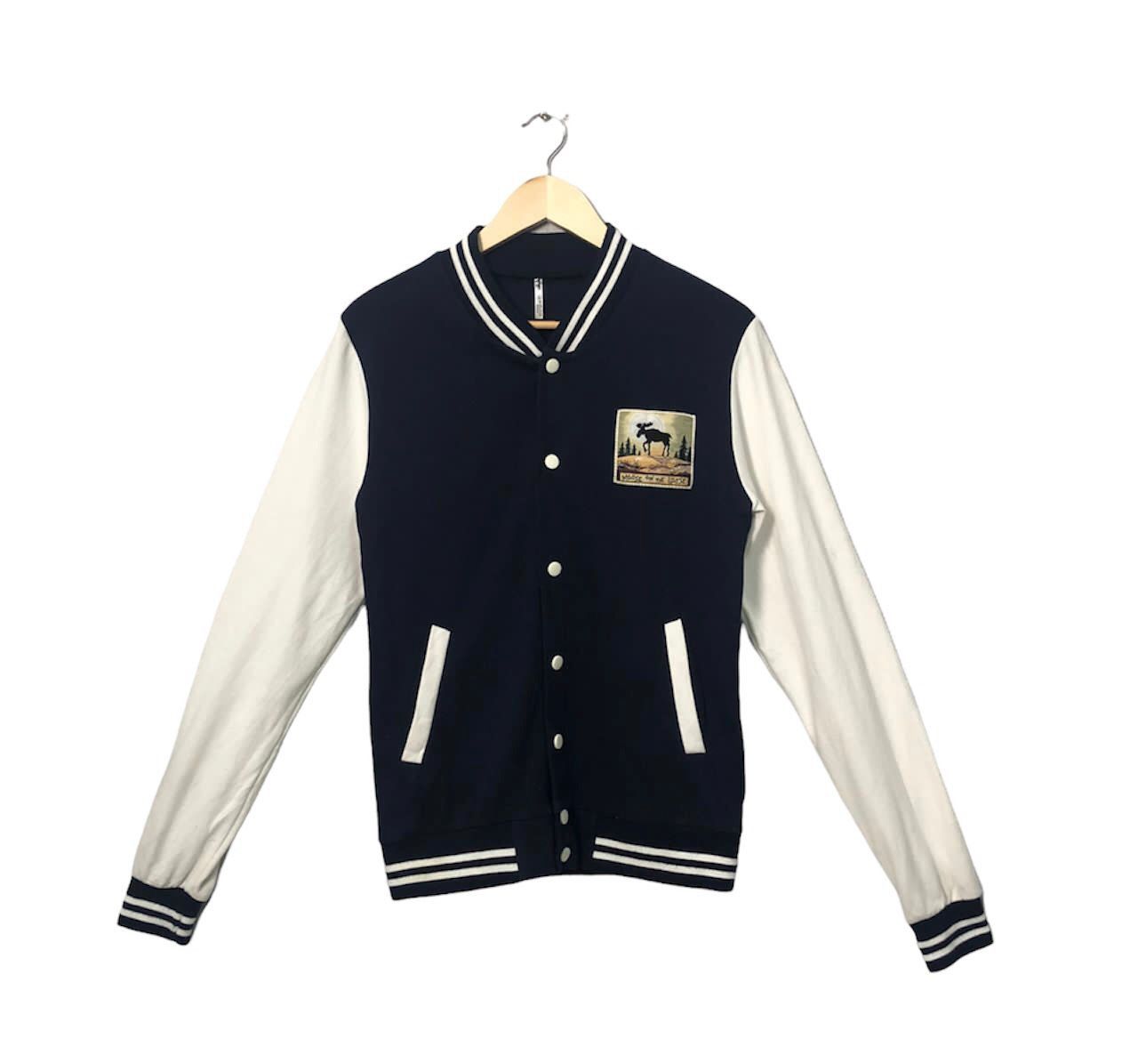 Japanese Brand Vintage Mario Button Ups Varsity Jacket Size US S / EU 44-46 / 1 - 1 Thumbnail