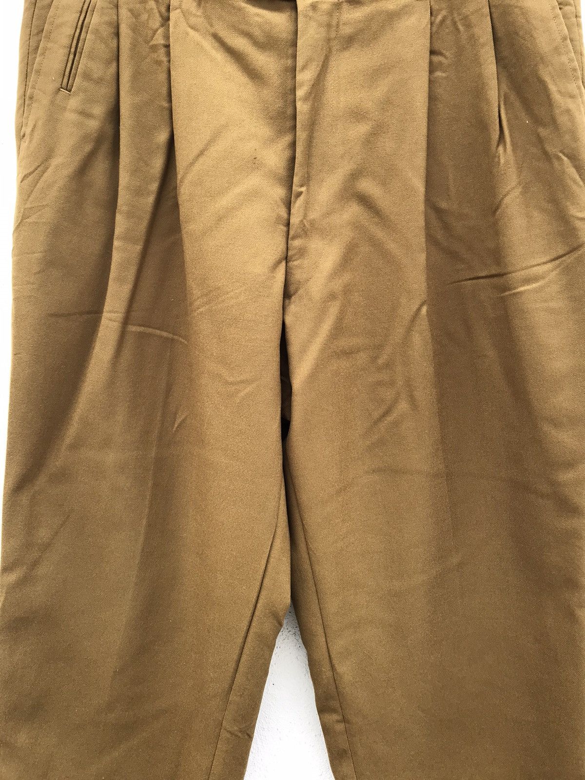 Mr. Junko Vintage Mr Junko Golf Super Baggy Wool Trousers Size US 34 / EU 50 - 3 Thumbnail