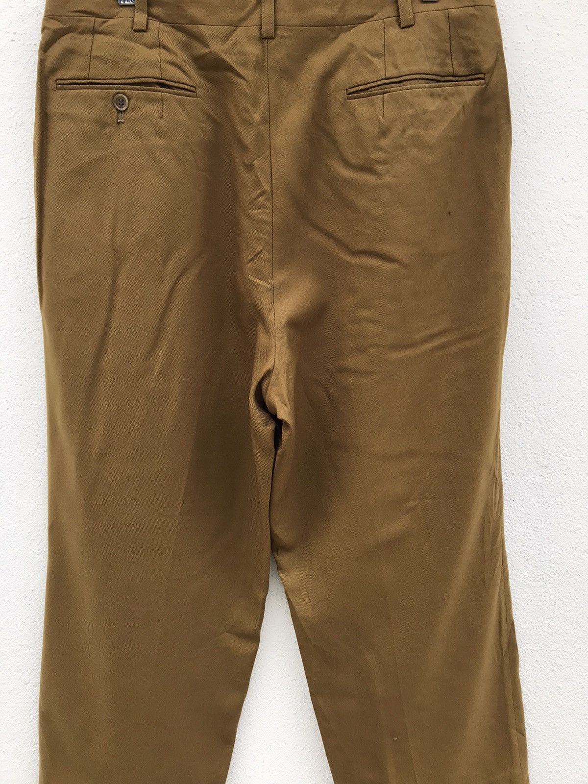 Mr. Junko Vintage Mr Junko Golf Super Baggy Wool Trousers Size US 34 / EU 50 - 8 Thumbnail