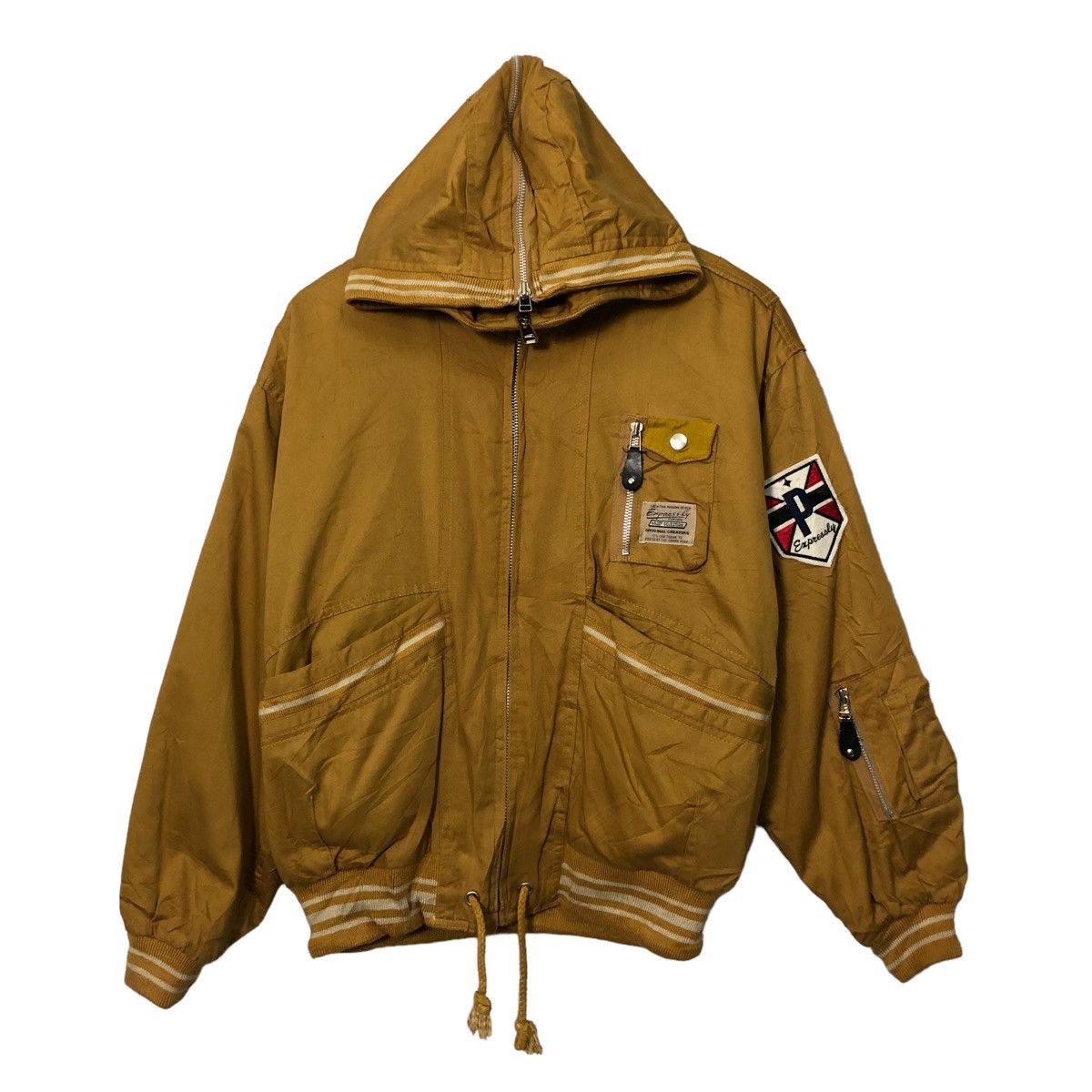Japanese Brand Vintage Expressly For Men Zipper Ups Hoodie Jacket Size US XL / EU 56 / 4 - 1 Thumbnail