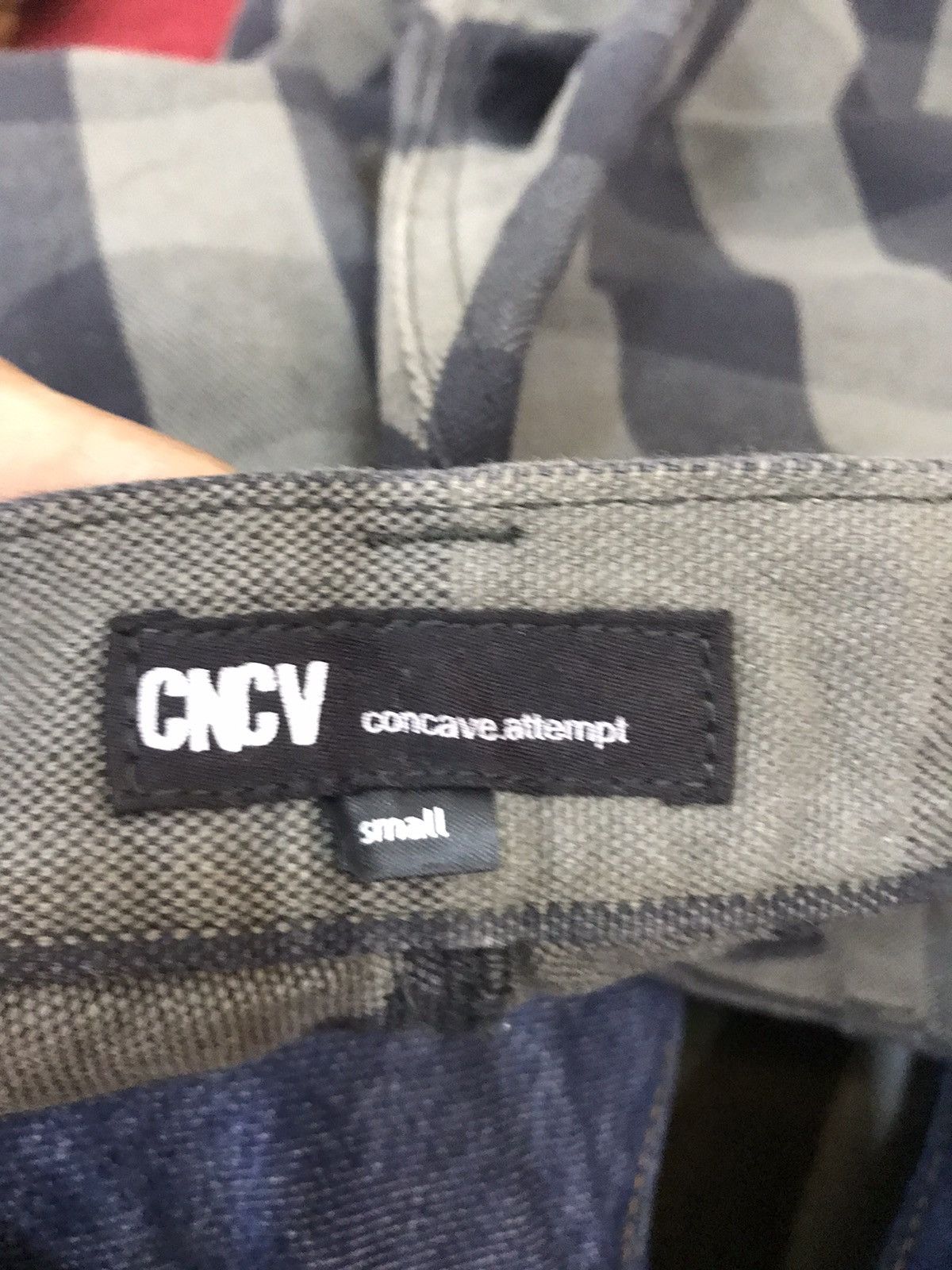 Japanese Brand × Seditionaries Japanese Brand CNCV Concave Attempt Tartan Plaid Jeans Size US 30 / EU 46 - 7 Thumbnail