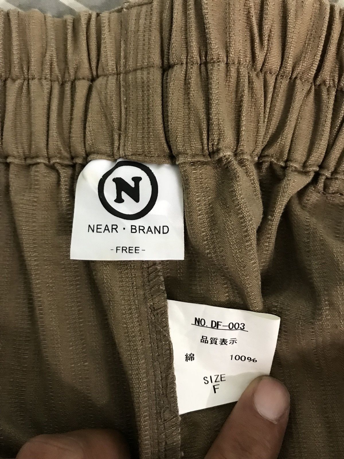 Japanese Brand Near Brand Drop Crotch Bondage Pants Stretched Waist Size US 33 - 8 Thumbnail