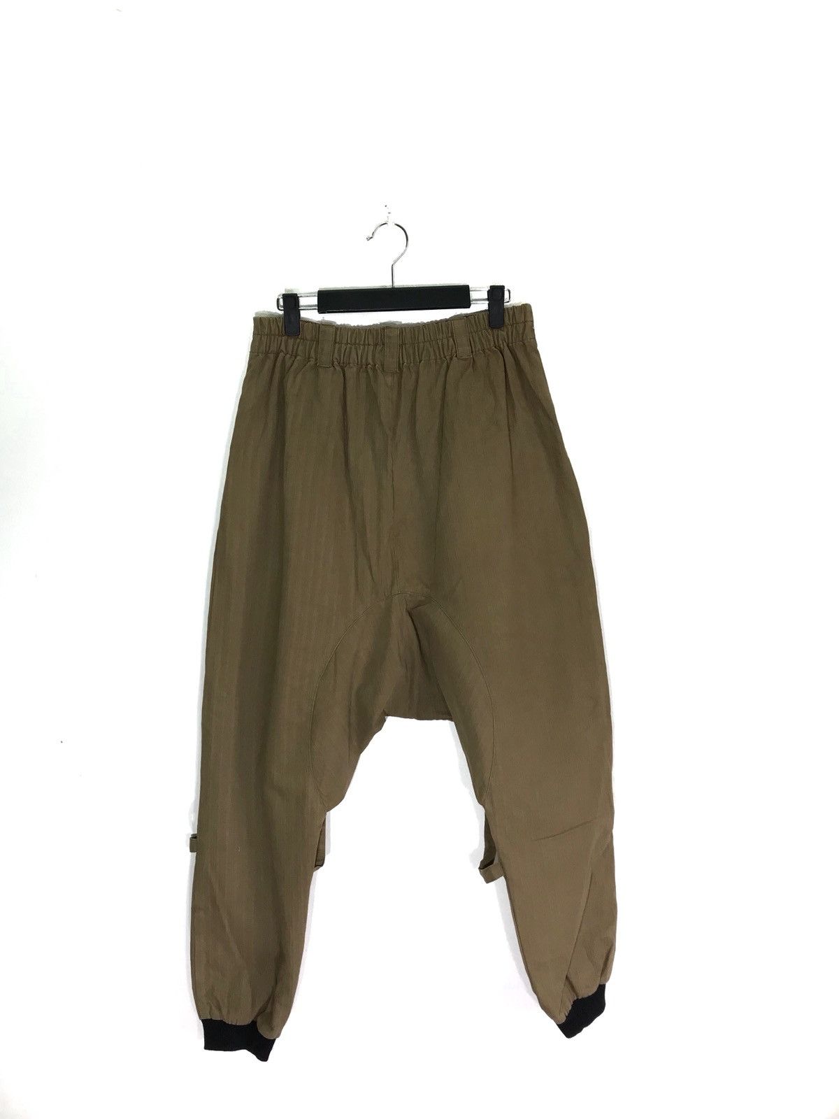 Japanese Brand Near Brand Drop Crotch Bondage Pants Stretched Waist Size US 33 - 7 Thumbnail