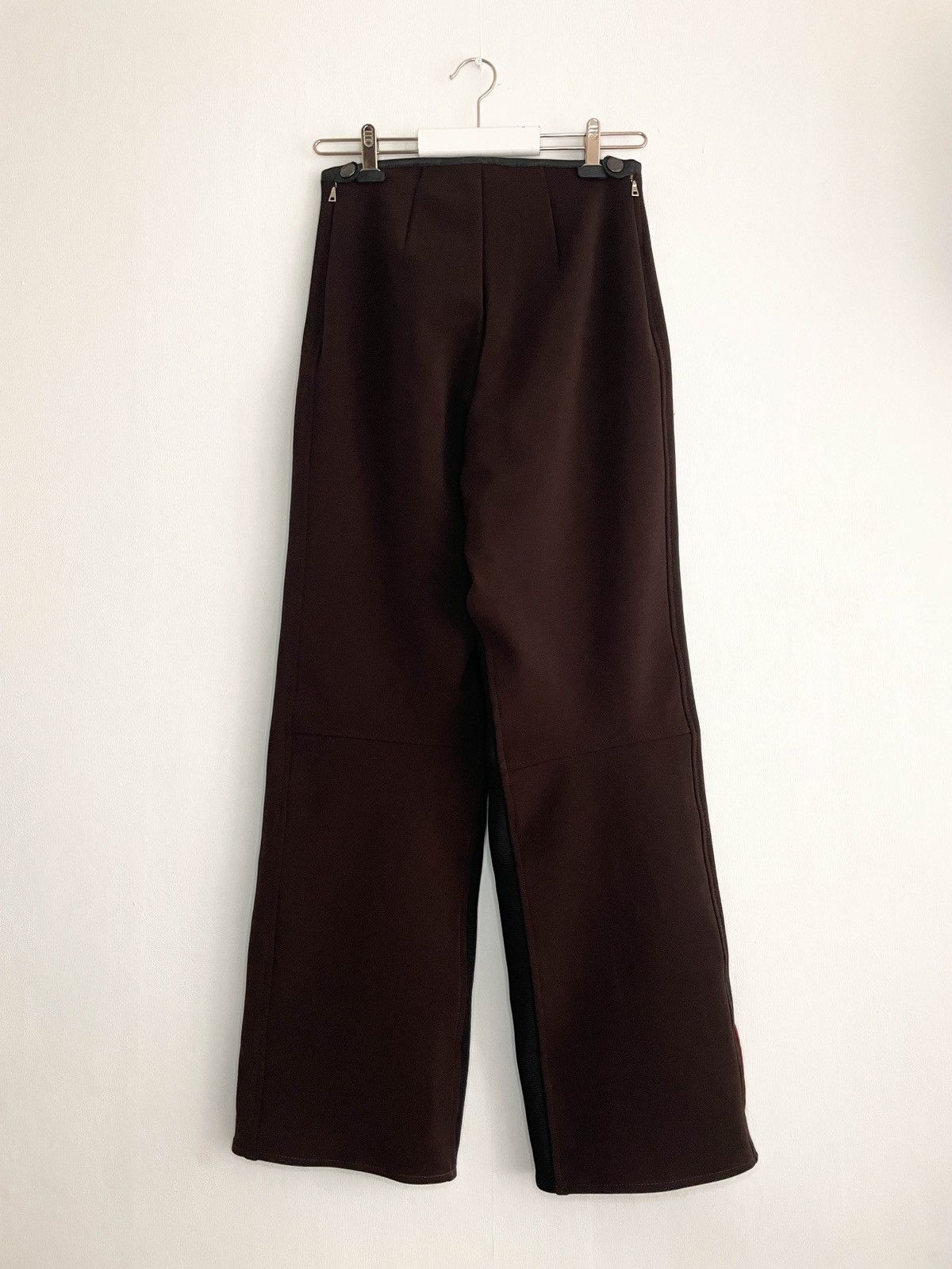 Prada × Vintage Prada Vintage Red Tab Pants Size 26" / US 2 / IT 38 - 2 Thumbnail