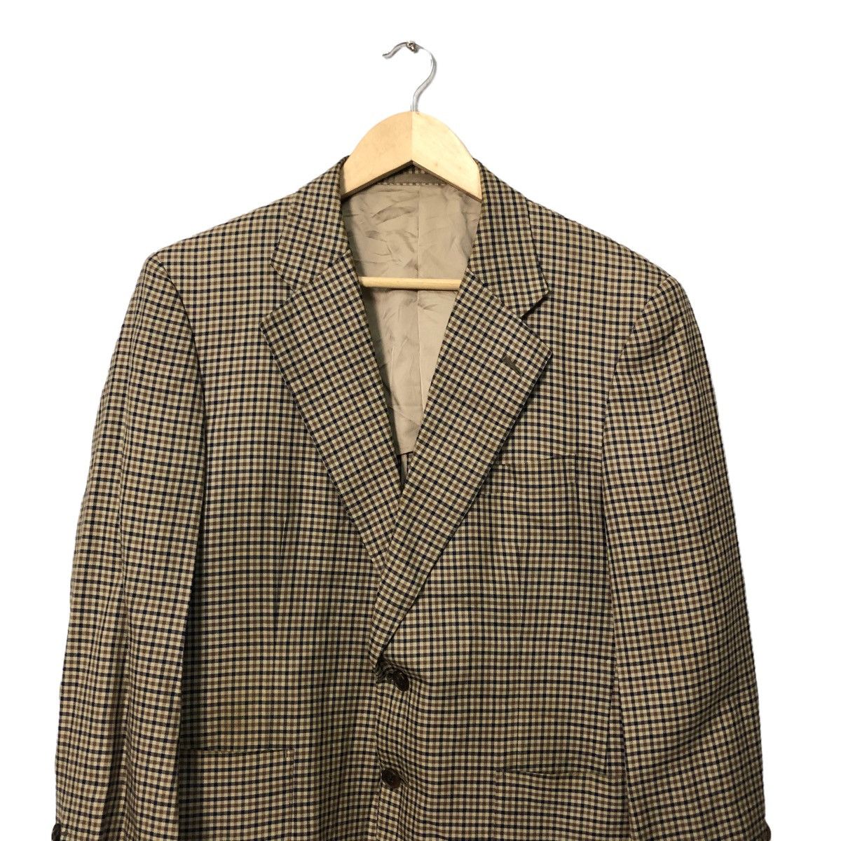 Aquascutum Vintage Aquascutum Plaid Blazer Coat Jacket Made in Japan Size US M / EU 48-50 / 2 - 4 Thumbnail