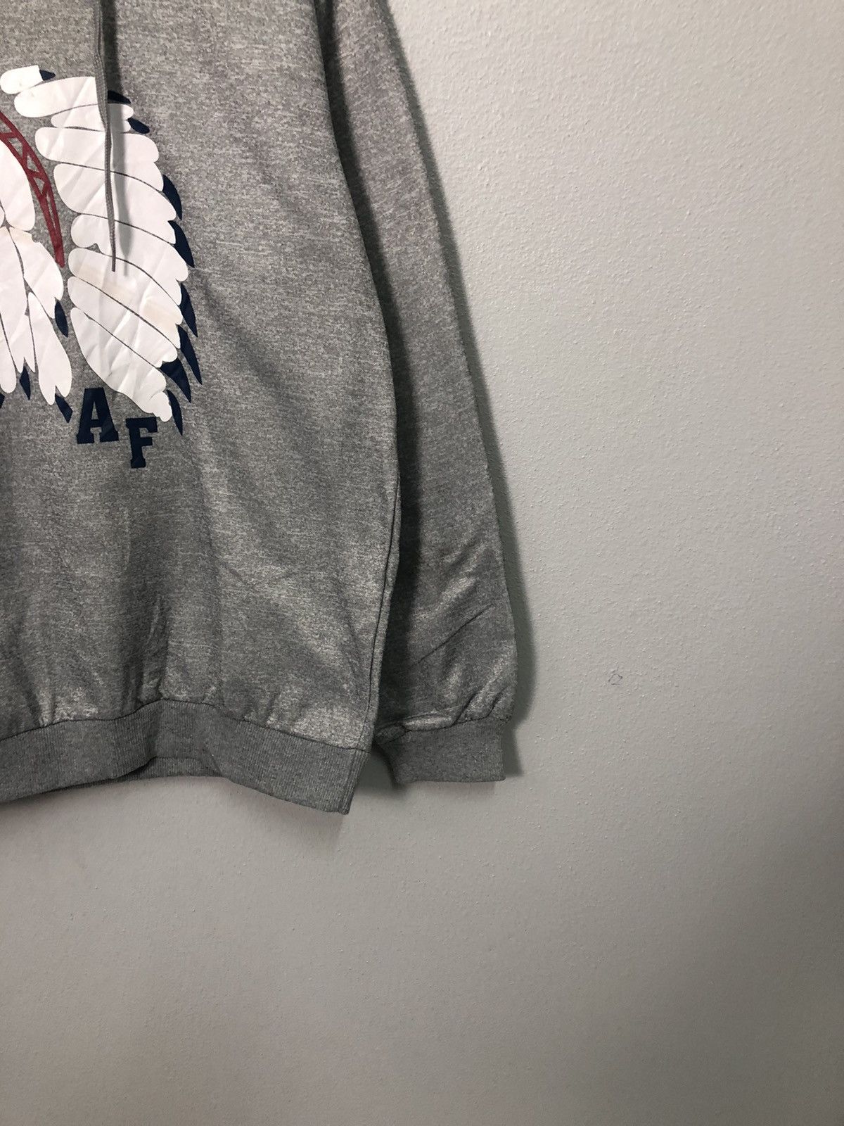 Japanese Brand Vintage Unbranded Big Logo Hoodie Sweatshirt Size US M / EU 48-50 / 2 - 2 Thumbnail