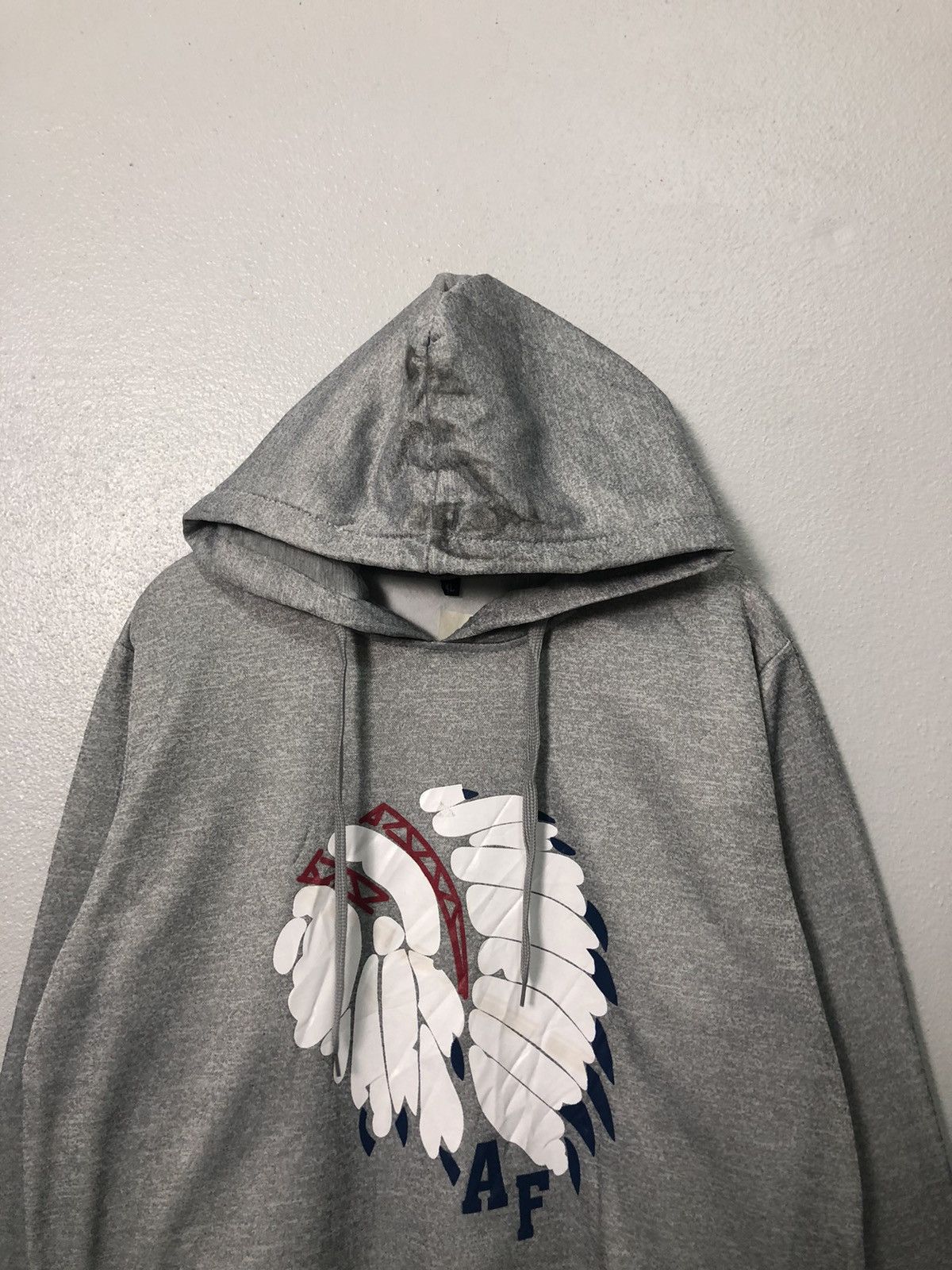 Japanese Brand Vintage Unbranded Big Logo Hoodie Sweatshirt Size US M / EU 48-50 / 2 - 4 Thumbnail