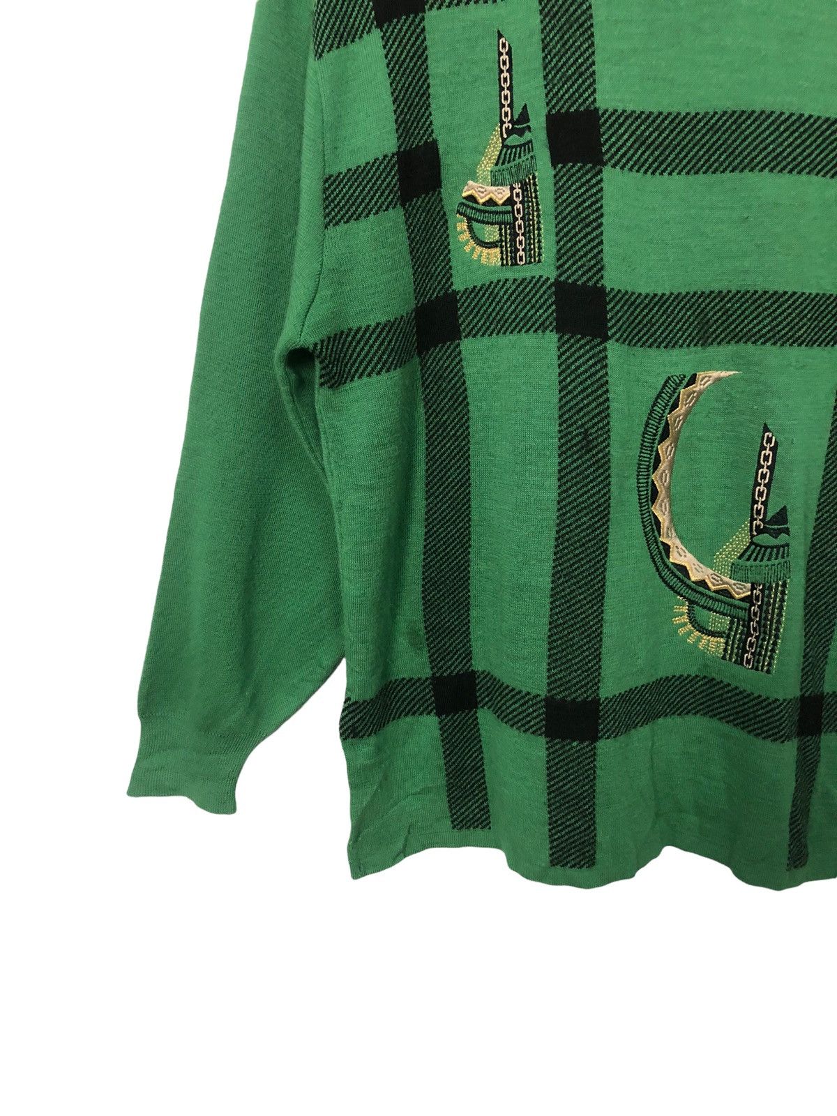 Aran Isles Knitwear × Other Vintage Unbranded Embroidered Knitwear Knitsweater Size US M / EU 48-50 / 2 - 3 Thumbnail