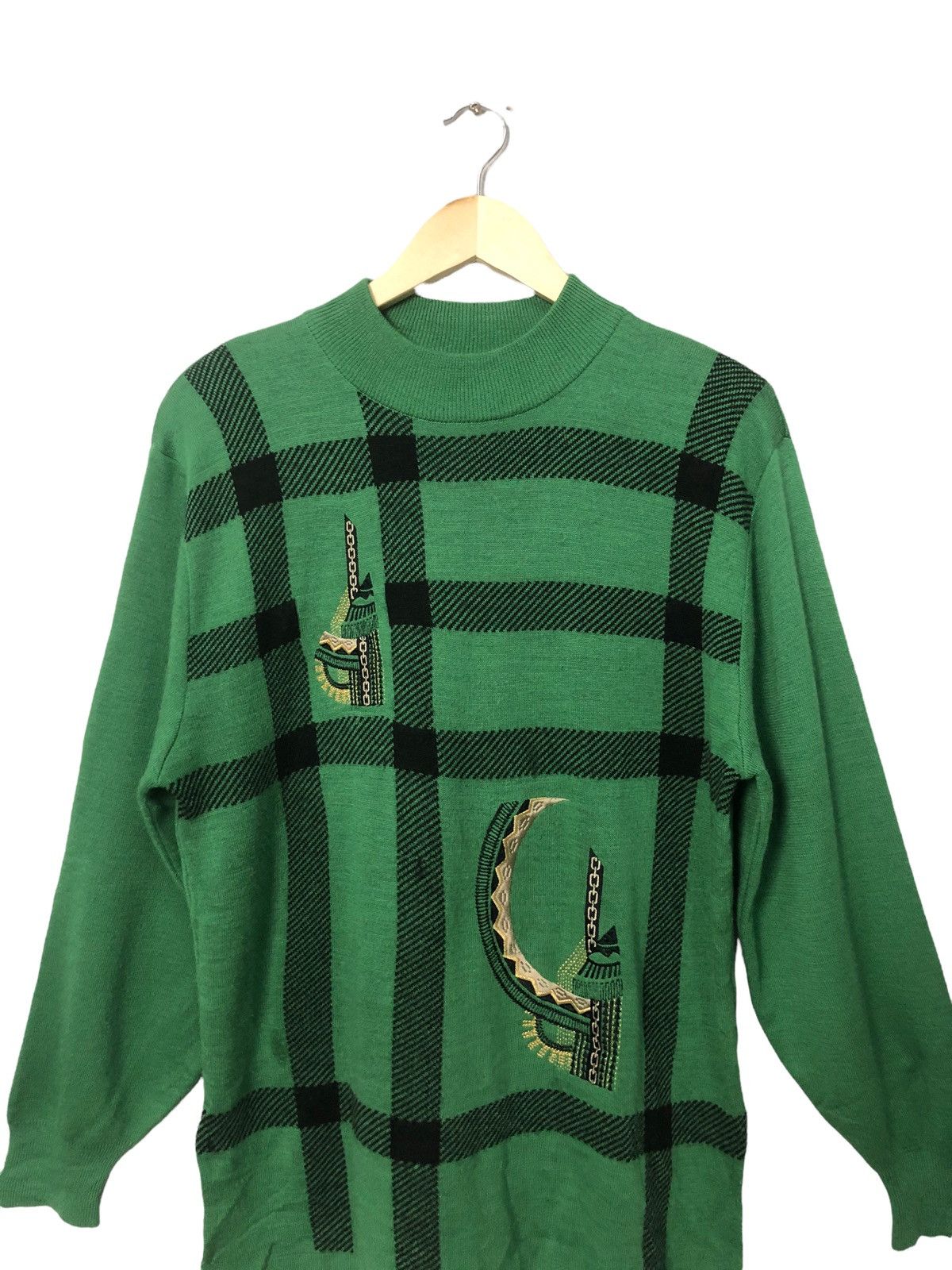 Aran Isles Knitwear × Other Vintage Unbranded Embroidered Knitwear Knitsweater Size US M / EU 48-50 / 2 - 4 Thumbnail