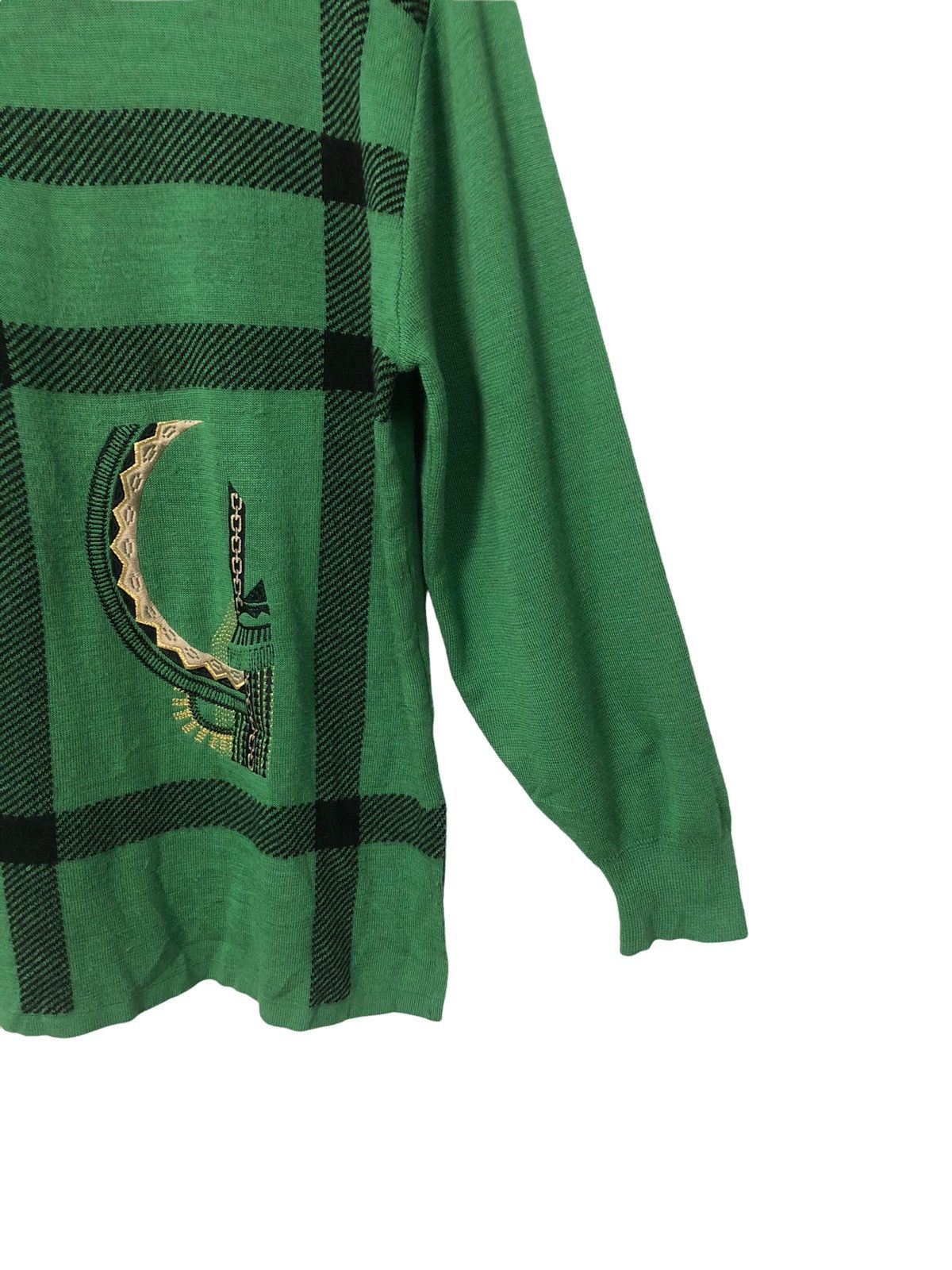 Aran Isles Knitwear × Other Vintage Unbranded Embroidered Knitwear Knitsweater Size US M / EU 48-50 / 2 - 2 Thumbnail