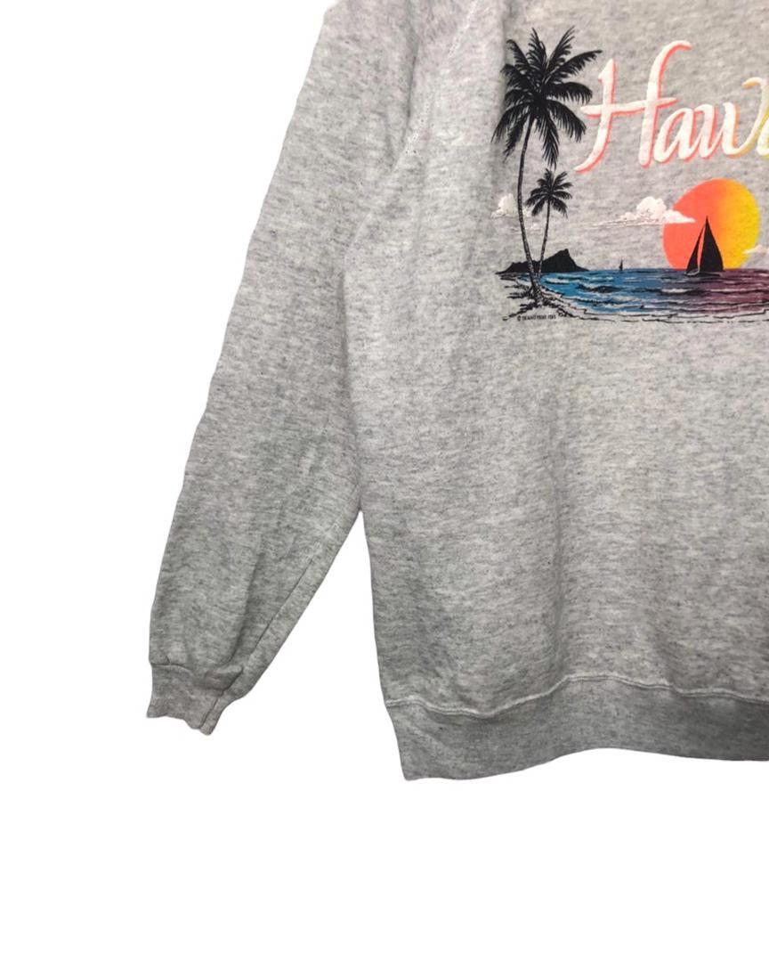 Hanes Vintage 90s Hawaii Island Crewneck Sweatshirt Made in USA Size US M / EU 48-50 / 2 - 3 Thumbnail