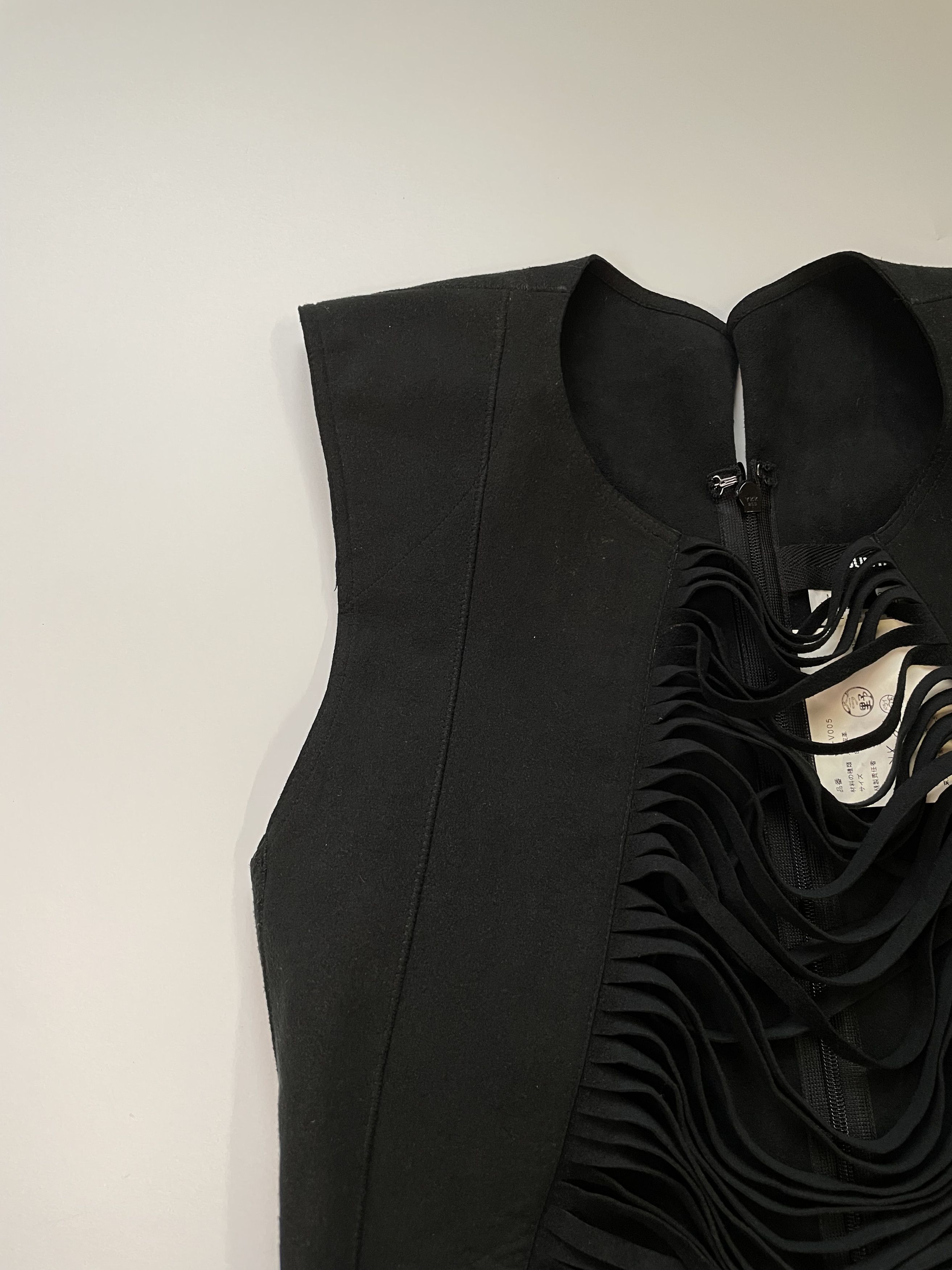 Comme des Garcons × Junya Watanabe Junya Watanabe Suedette Top SS14 Size S / US 4 / IT 40 - 2 Thumbnail