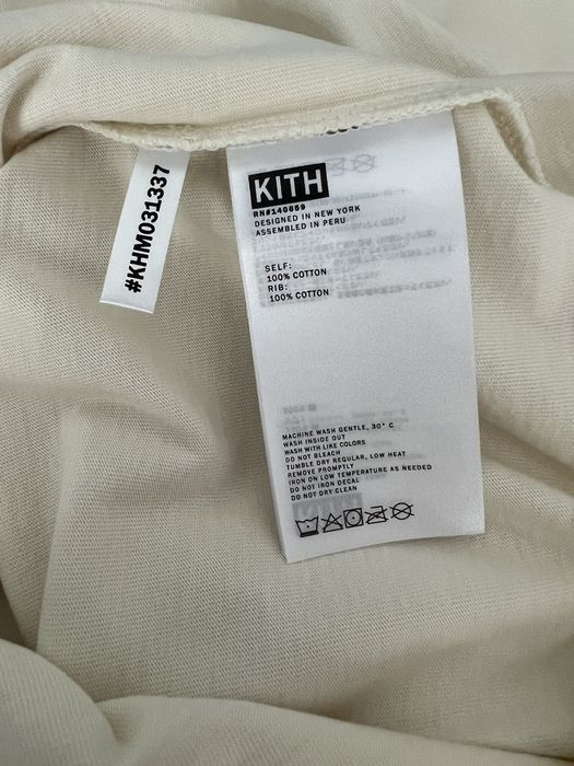 Kith Kith Script Needlepoint Tee | Grailed