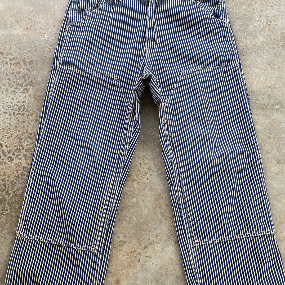 Japanese Brand Vintage Hickory Suspender Double Knee Distressed Pants Size US 32 / EU 48 - 4 Thumbnail