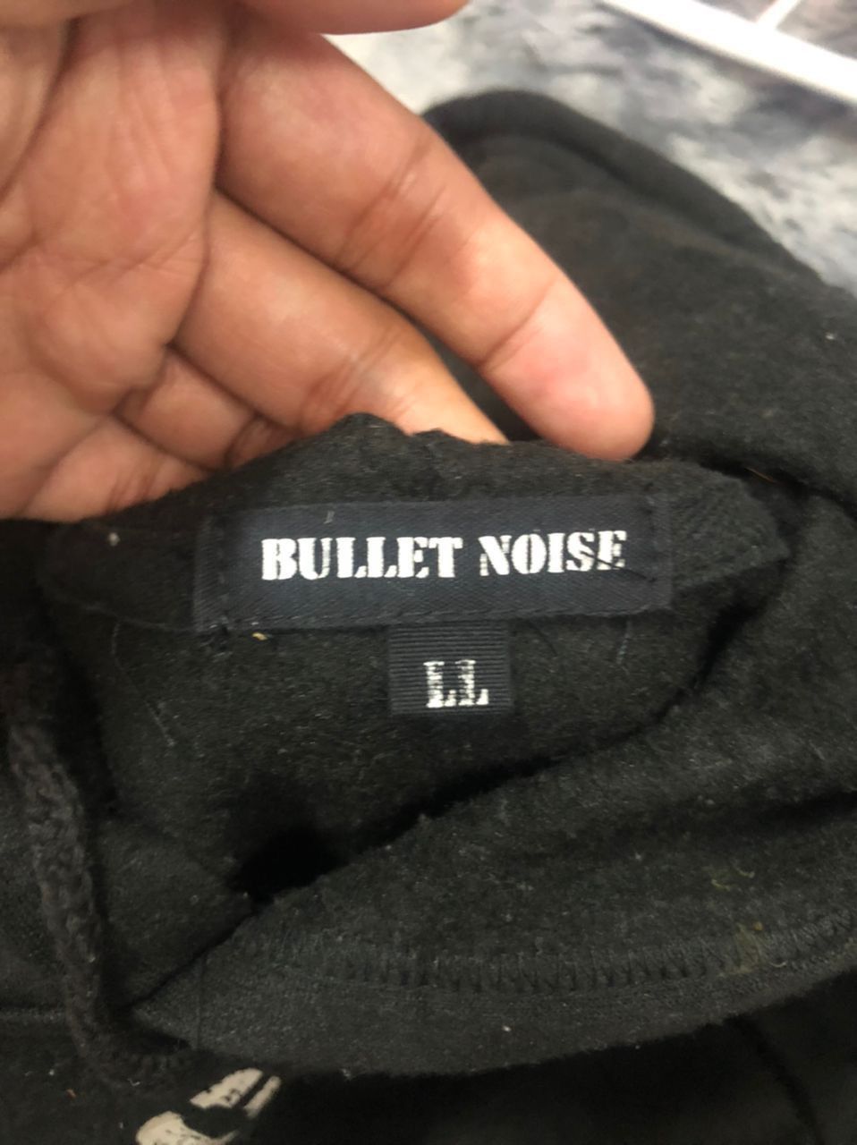 Japanese Brand Vtg Bullet Noise Air Force Bomber Big Logo Hoodie Sweatshirt Size US L / EU 52-54 / 3 - 9 Thumbnail