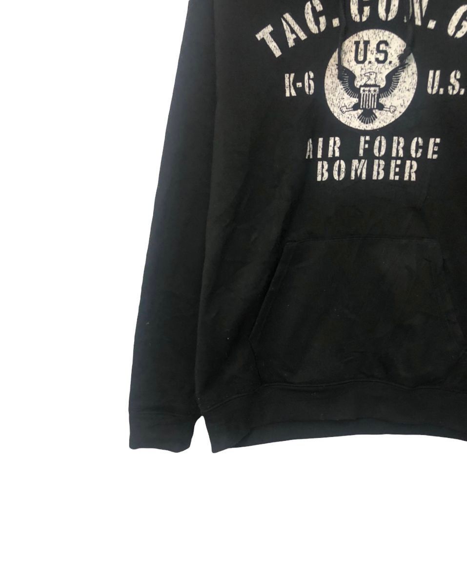 Japanese Brand Vtg Bullet Noise Air Force Bomber Big Logo Hoodie Sweatshirt Size US L / EU 52-54 / 3 - 3 Thumbnail