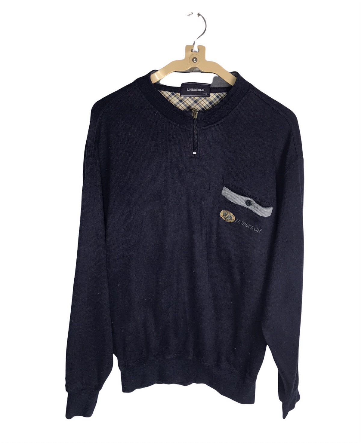 Lindbergh Lindbergh half zipper sweatshirt single pocket Size US M / EU 48-50 / 2 - 1 Thumbnail