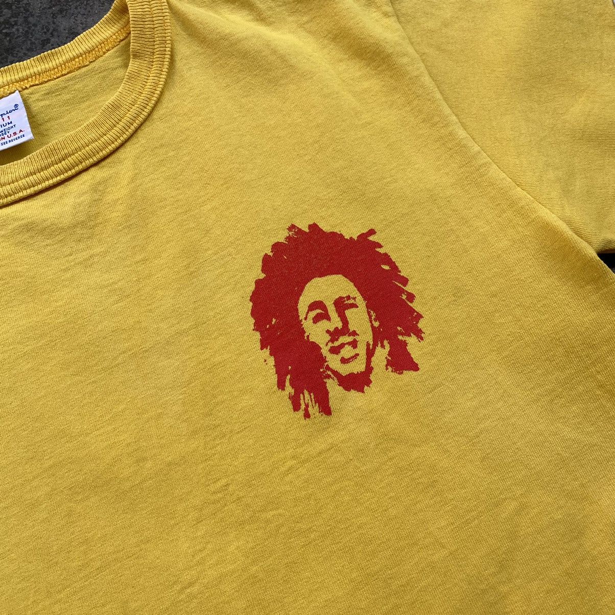 Bob Marley Vintage Champion Bob Marley Band Distressed Tees Size US M / EU 48-50 / 2 - 3 Thumbnail