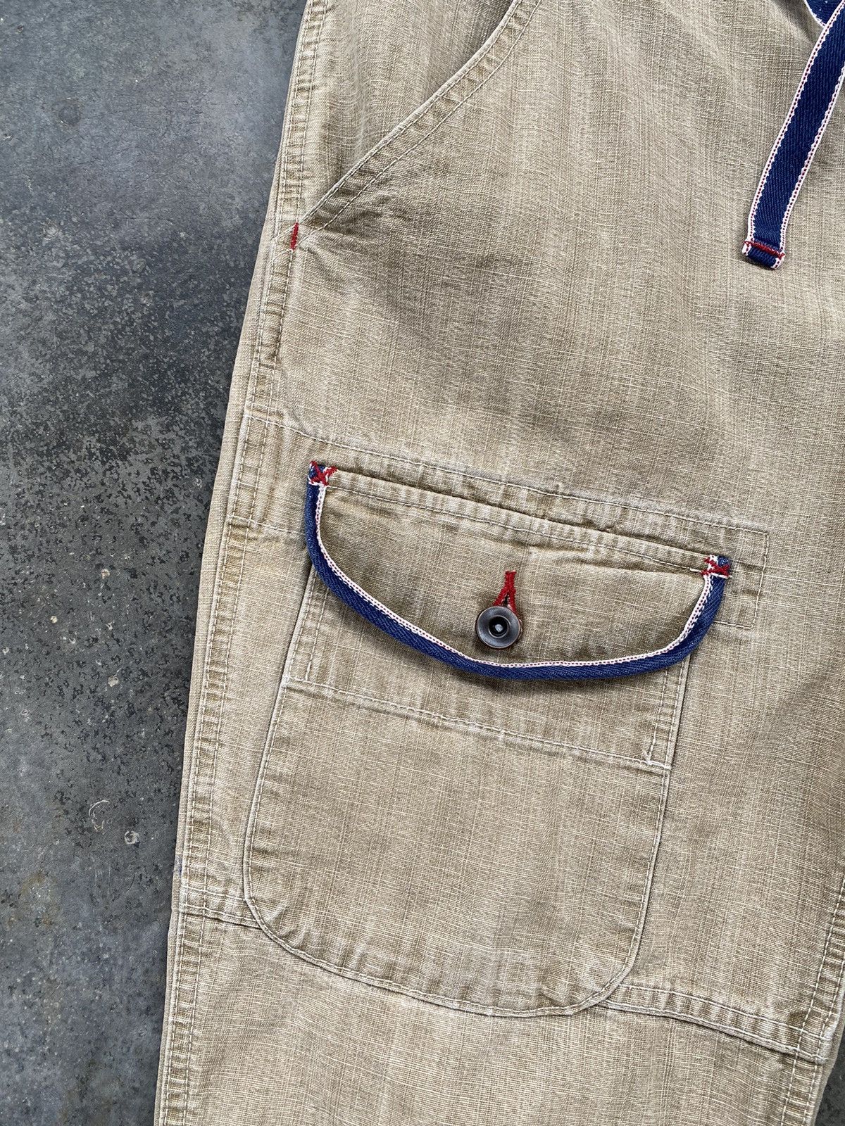 Eternal Vintage Eternal Selvedge Drawstring Hakama Denim Pants Size US 34 / EU 50 - 4 Thumbnail