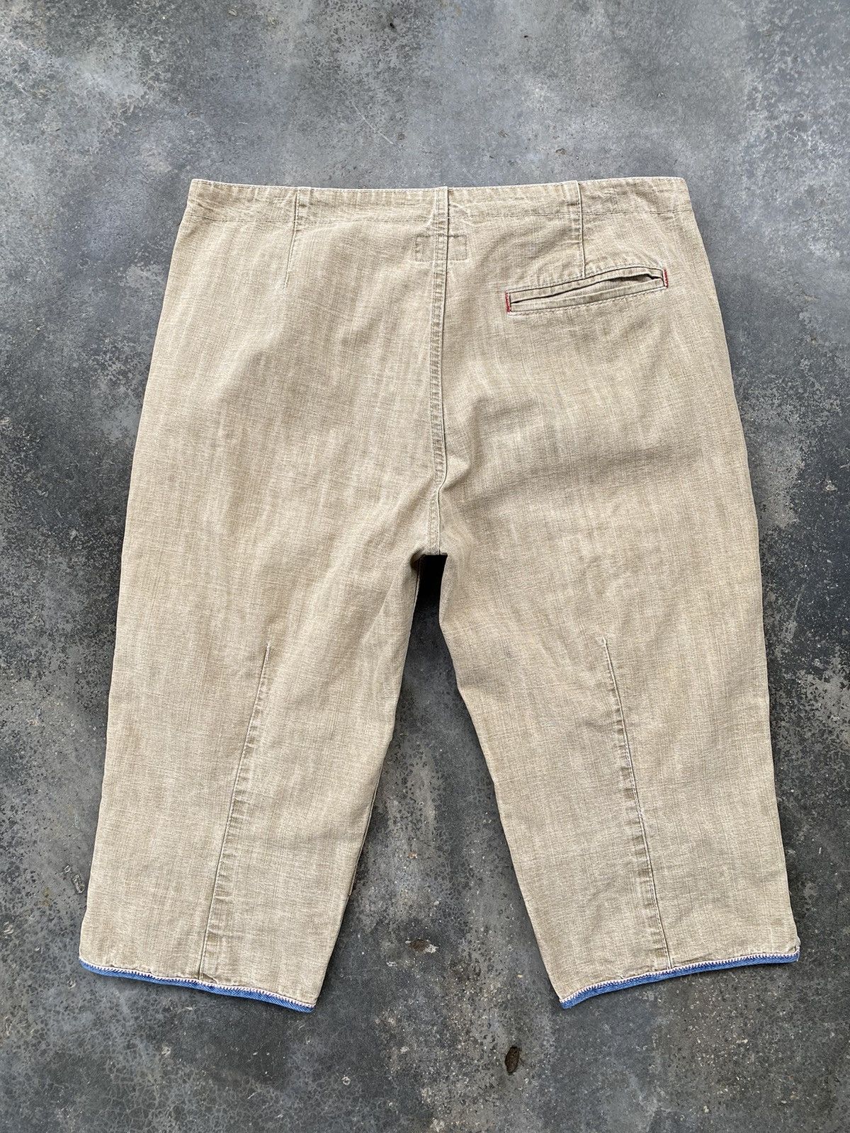 Eternal Vintage Eternal Selvedge Drawstring Hakama Denim Pants Size US 34 / EU 50 - 2 Thumbnail