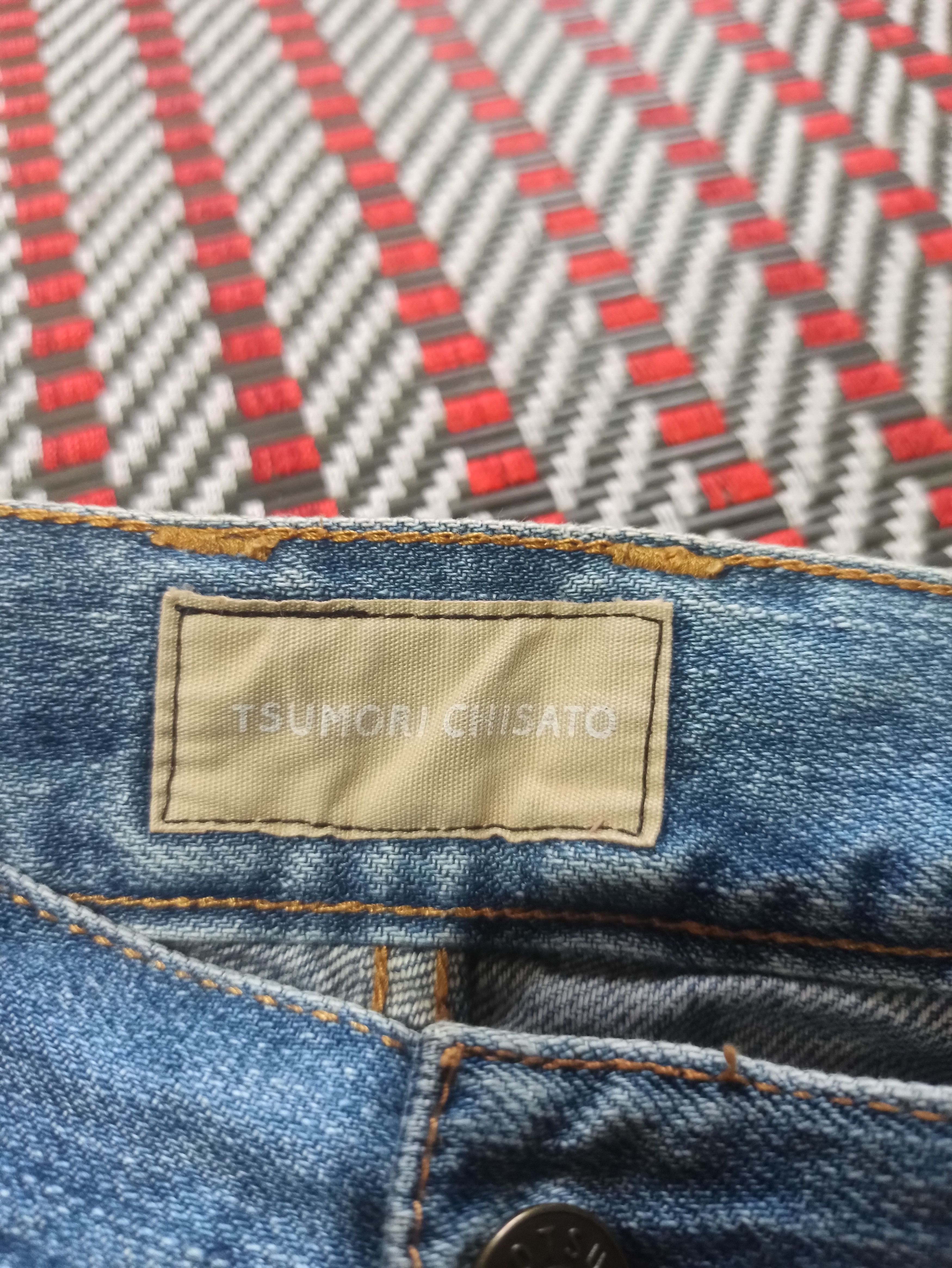 Japanese Brand 🔥Rare🔥Tsumori Chisato Polka Dot Jeans Size US 34 / EU 50 - 11 Thumbnail
