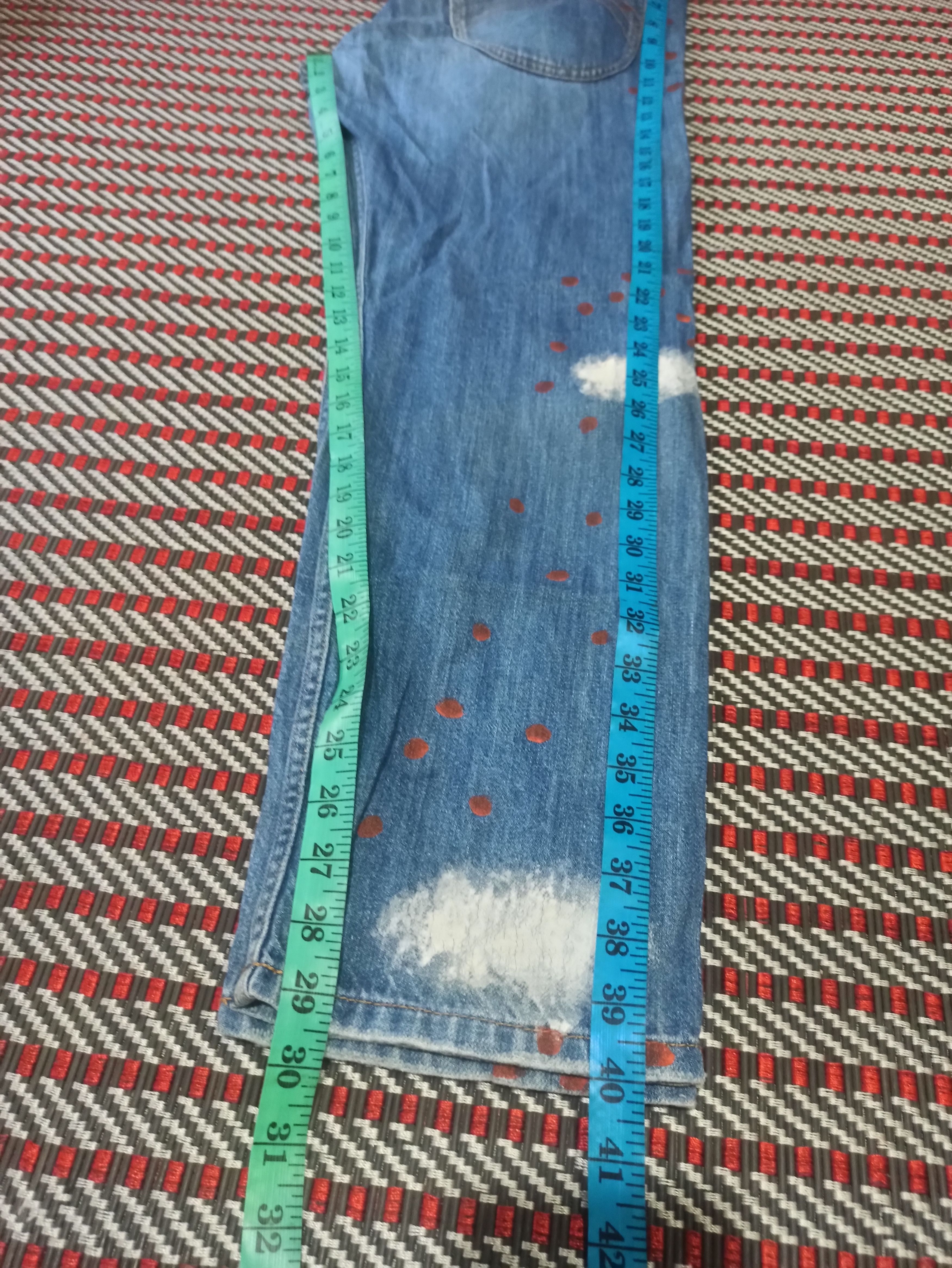 Japanese Brand 🔥Rare🔥Tsumori Chisato Polka Dot Jeans Size US 34 / EU 50 - 15 Thumbnail